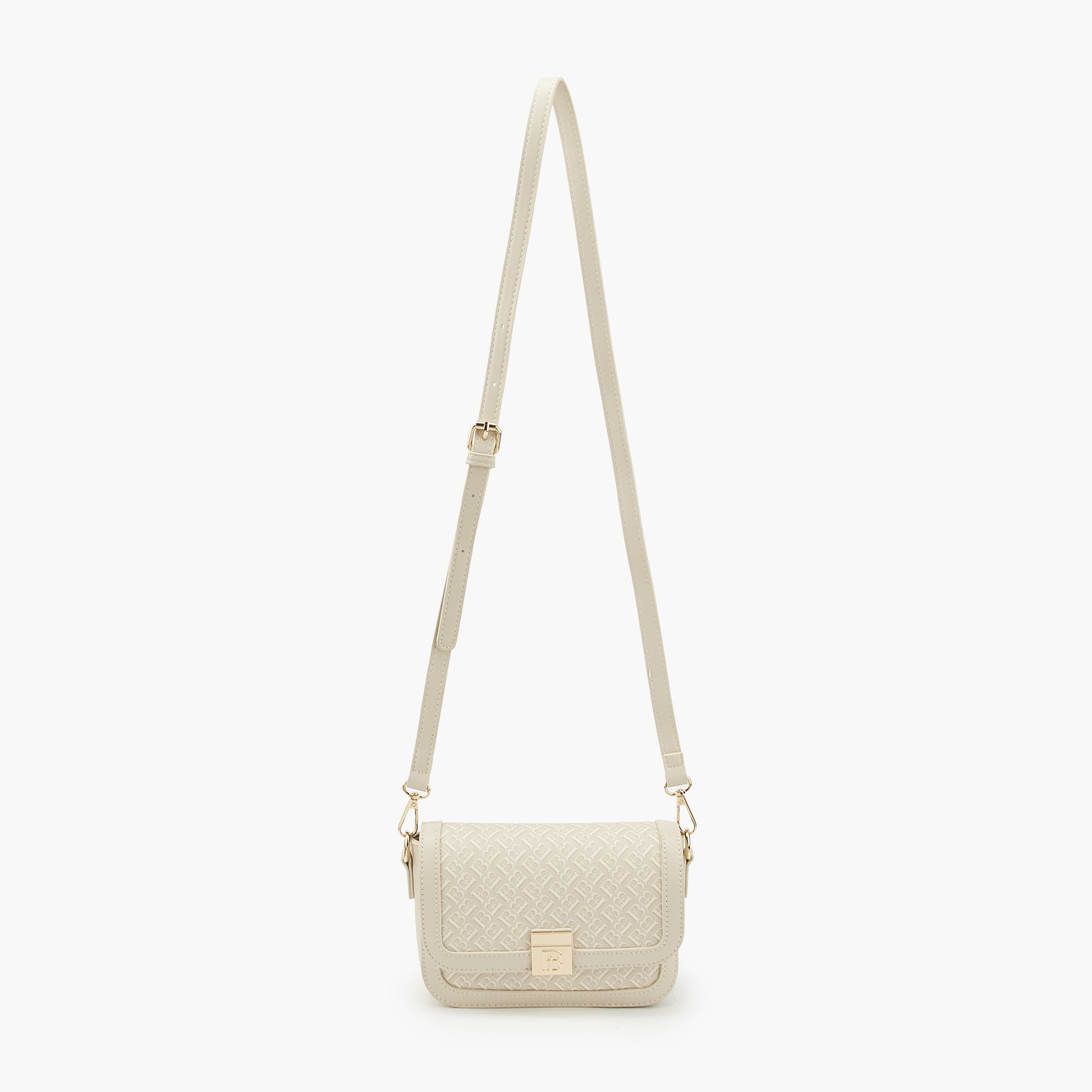 Flora Bella Monogram Print Crossbody Bag with Detachable Strap-women-bagsandwallets-handbags-image-2