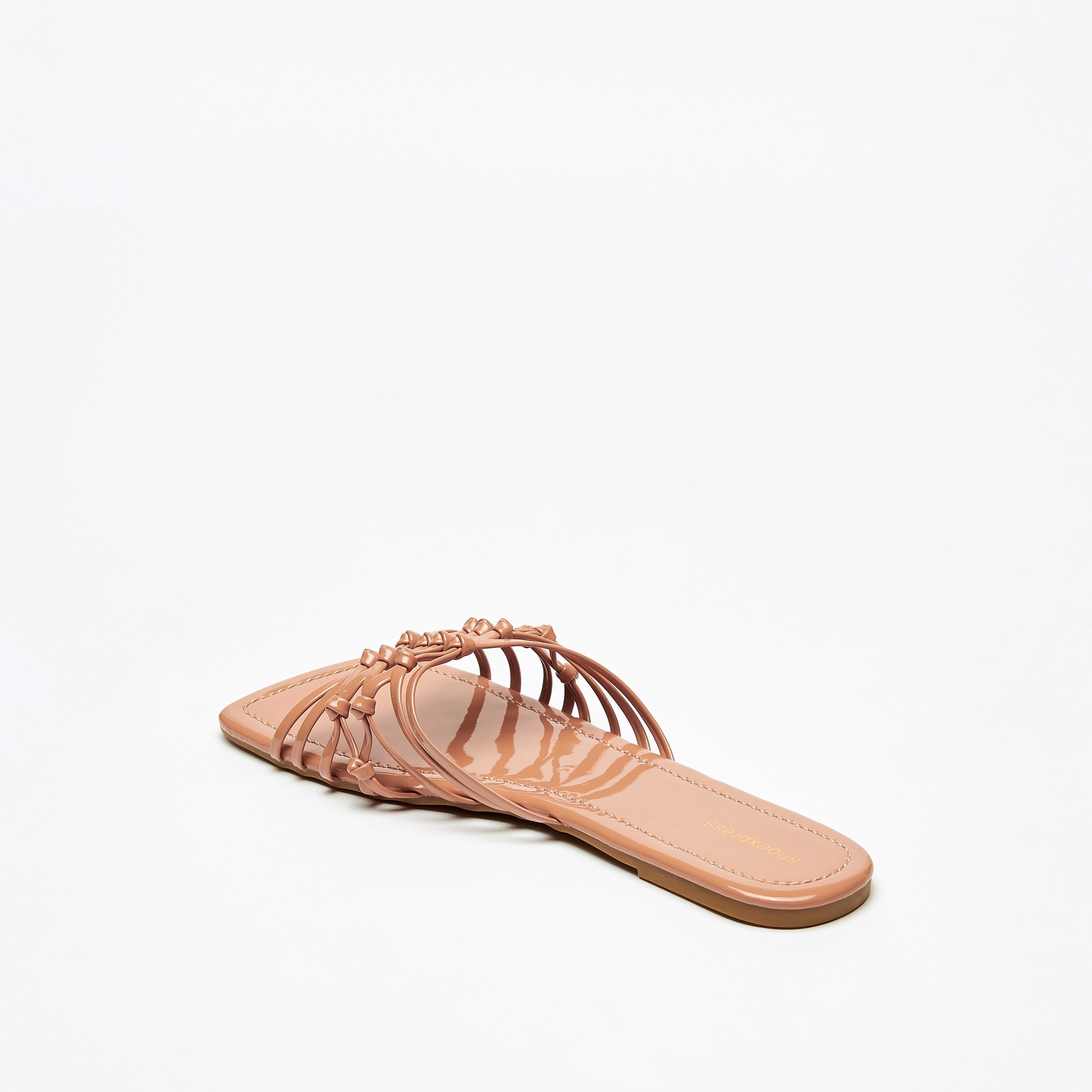 Square Toe Strappy Slide Sandals-women-shoes-flats-sandals-image-2