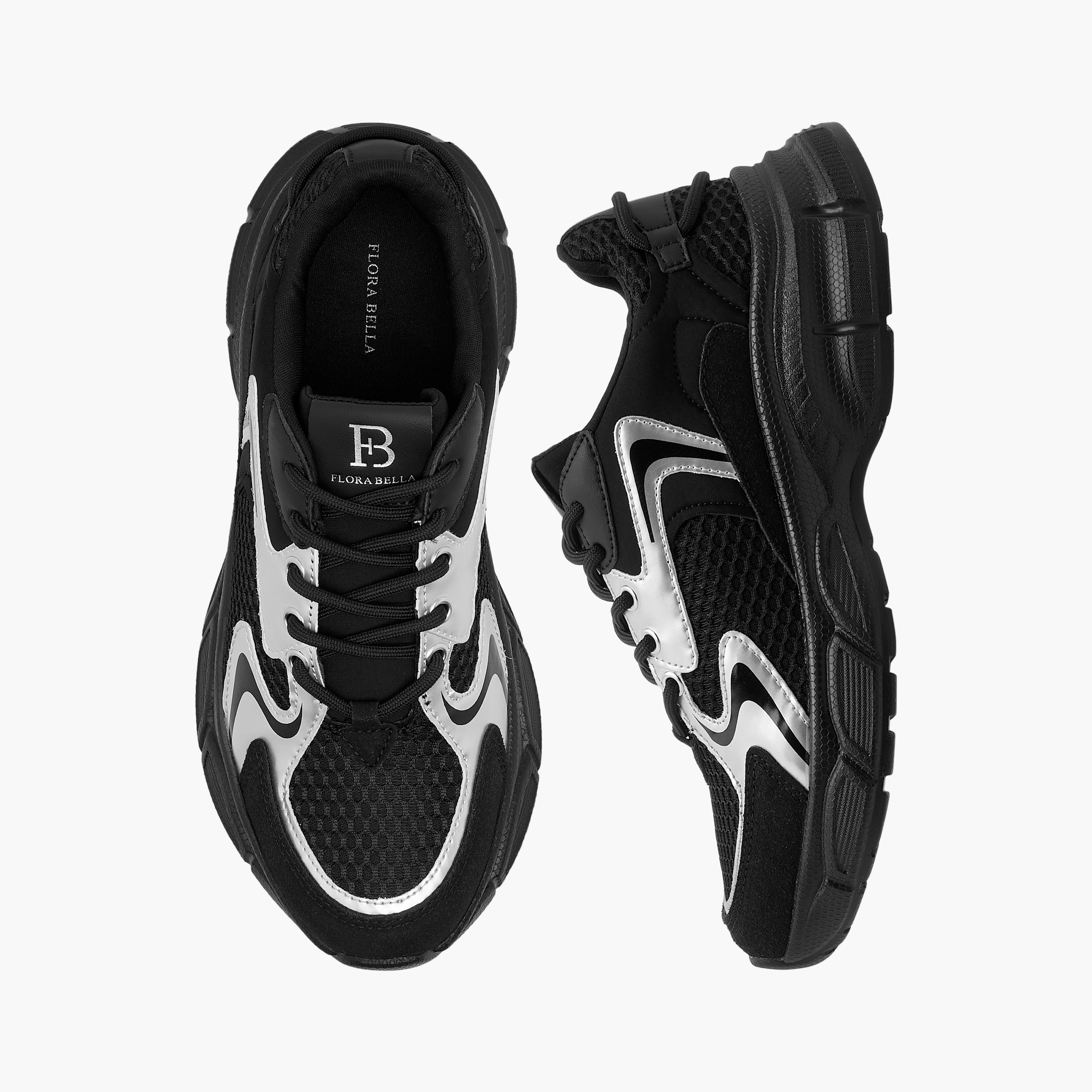 حذاء سنيكرز وألواح ورباط إغلاق من فلورا بيلا-women-shoes-sneakers-image-6
