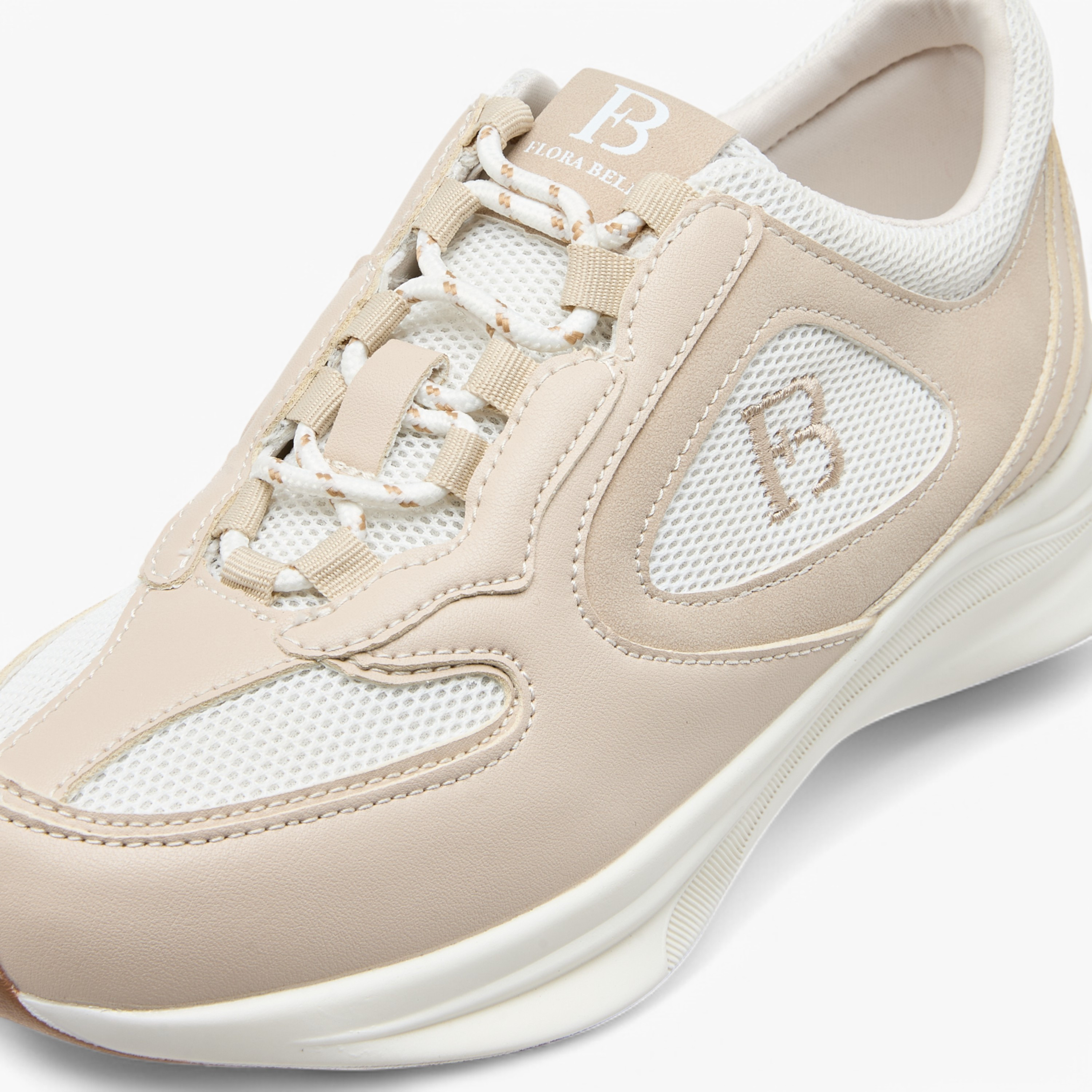 Flora Bella Panelled Lace-Up Sneakers-women-shoes-sneakers-image-4