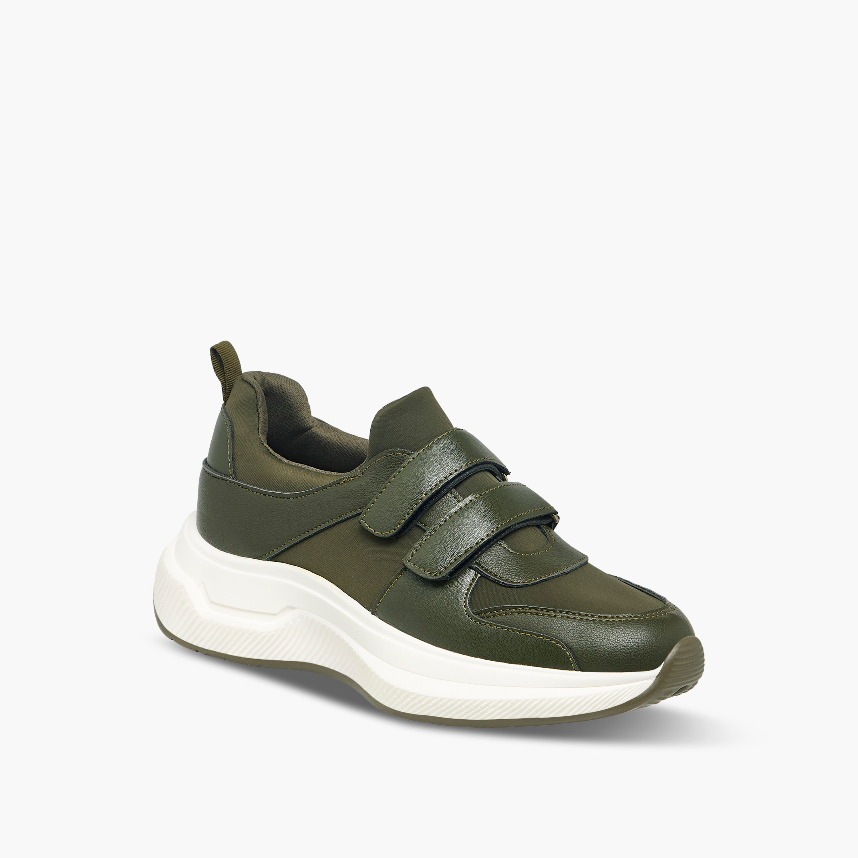 حذاء سنيكرز بشريط إغلاق لاصق للنساء من فلورا بيلا-women-shoes-sneakers-image-2
