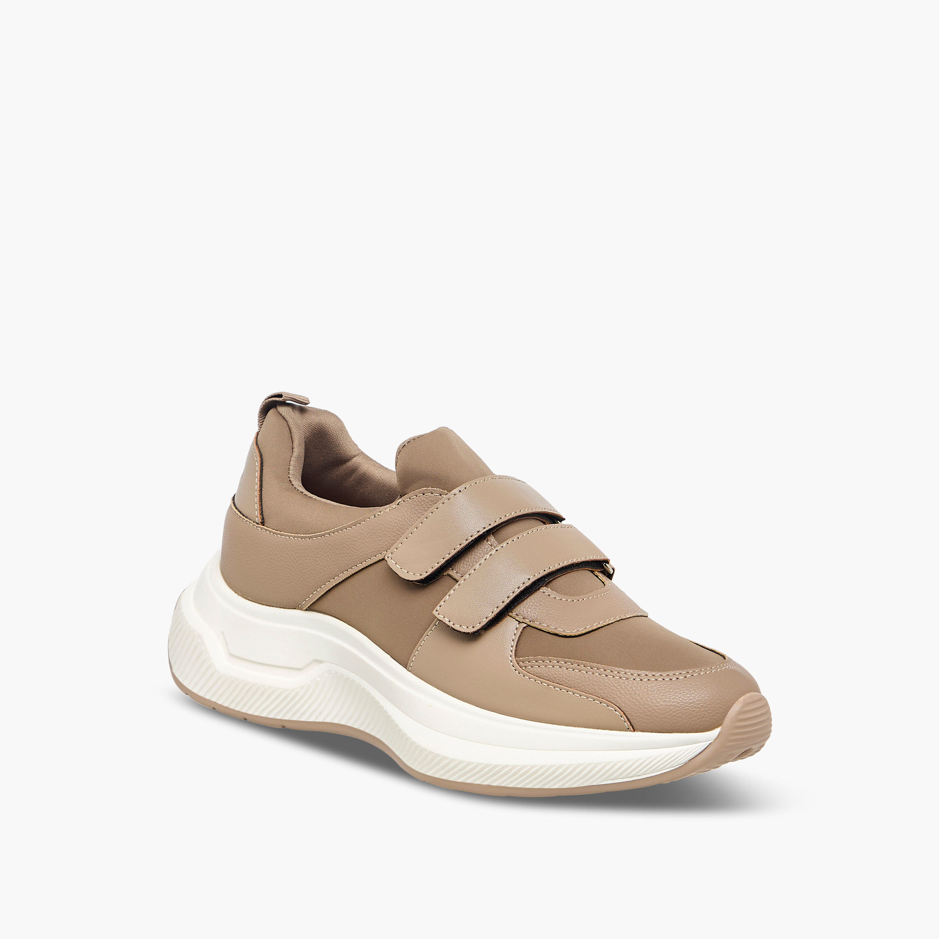 حذاء سنيكرز بشريط إغلاق لاصق للنساء من فلورا بيلا-women-shoes-sneakers-image-2