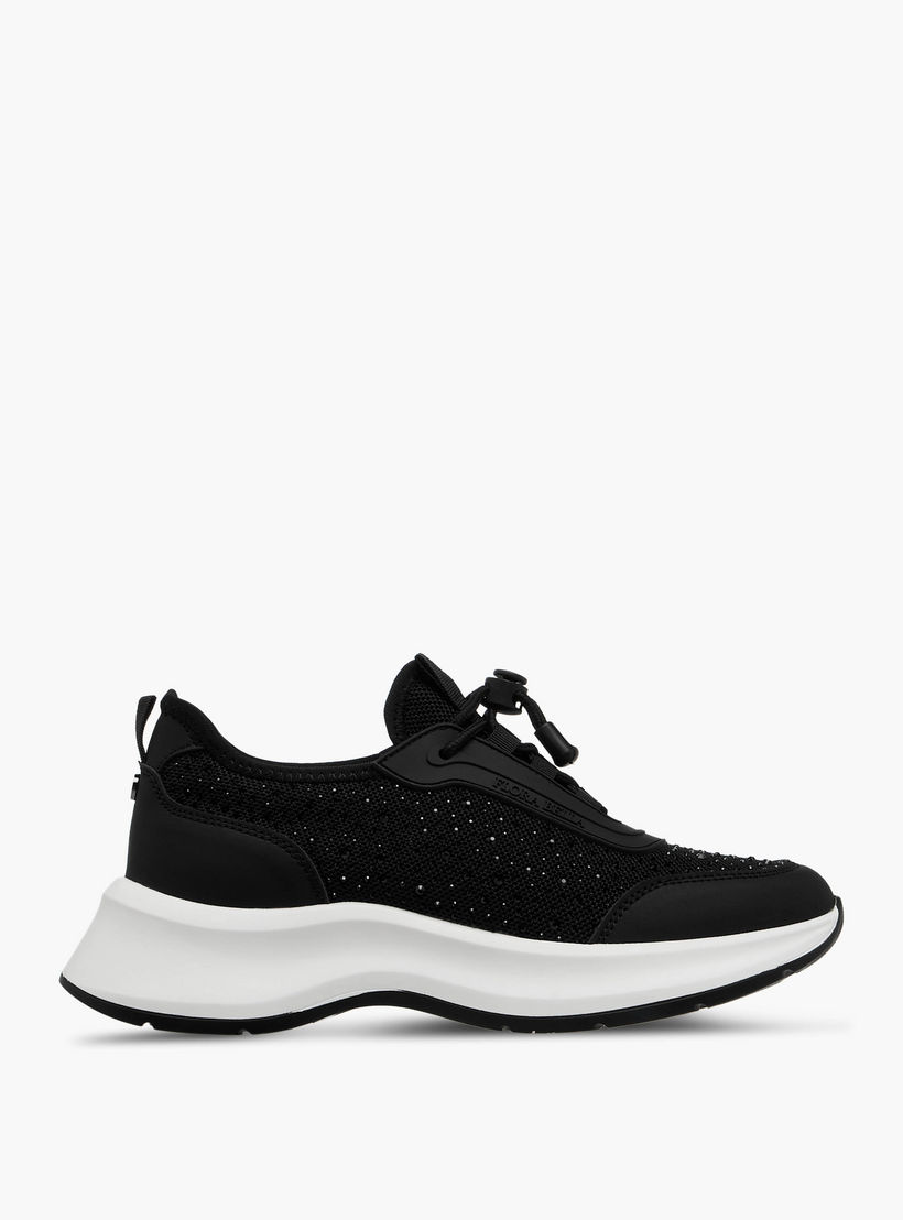 حذاء سنيكرز بتزيينات للنساء من فلورا بيلا-women-shoes-sneakers-image-4