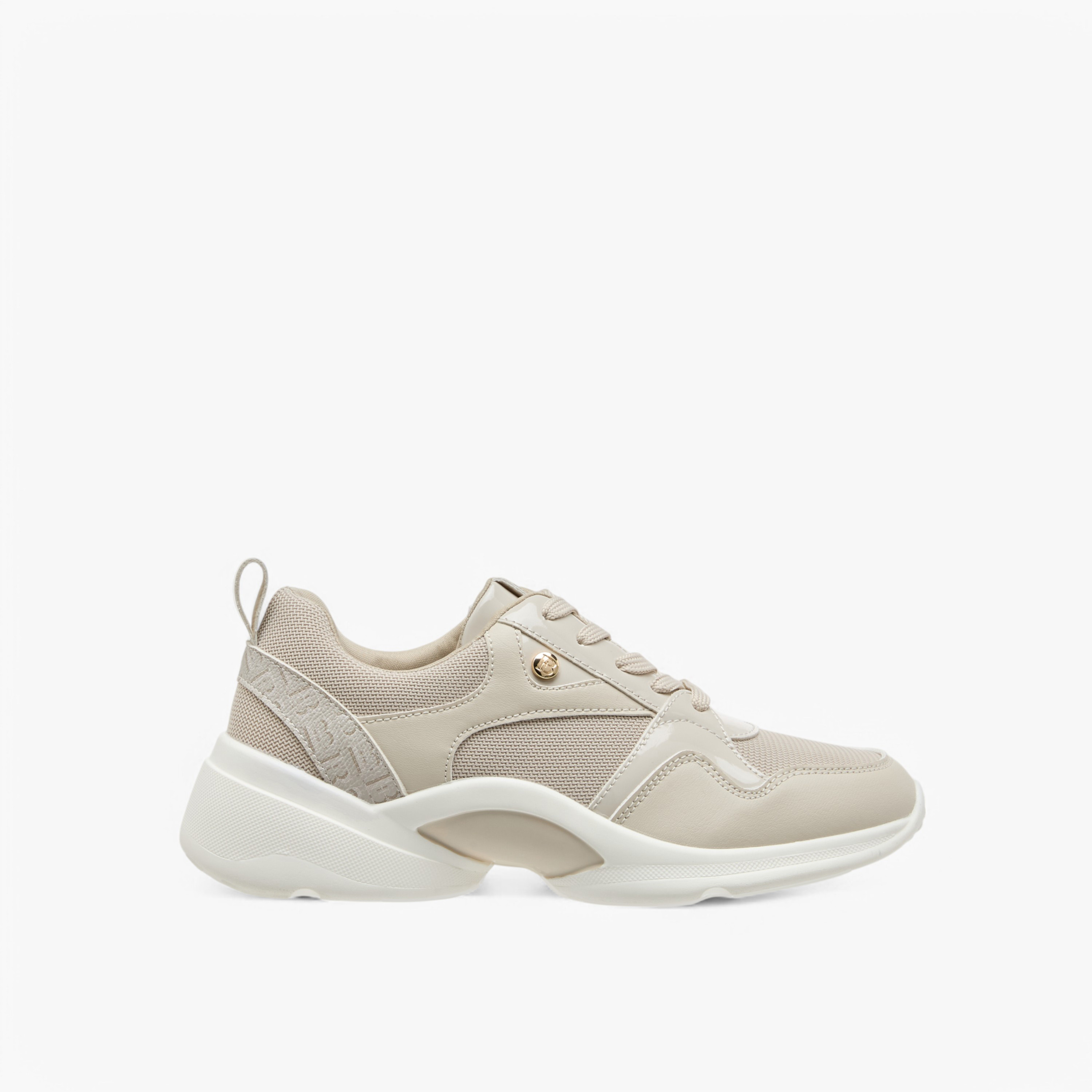 Flora Bella Monogram Detail Lace-Up Sneakers-women-shoes-sneakers-image-3
