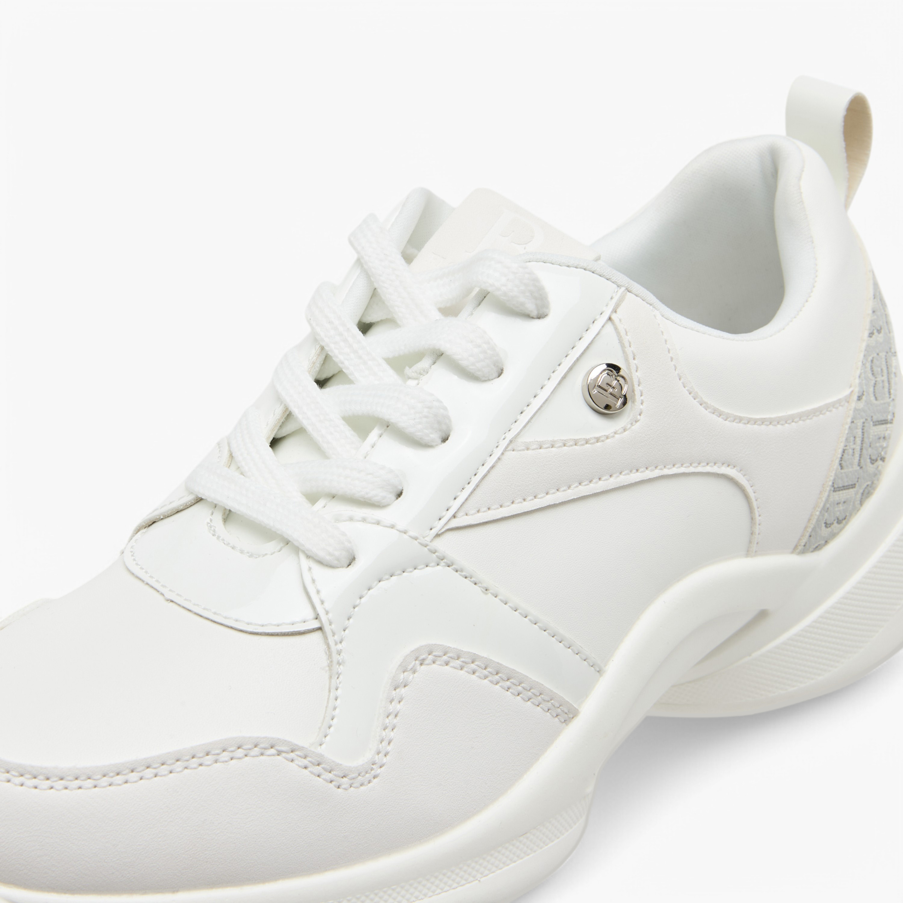 Flora Bella Monogram Detail Lace-Up Sneakers-women-shoes-sneakers-image-4