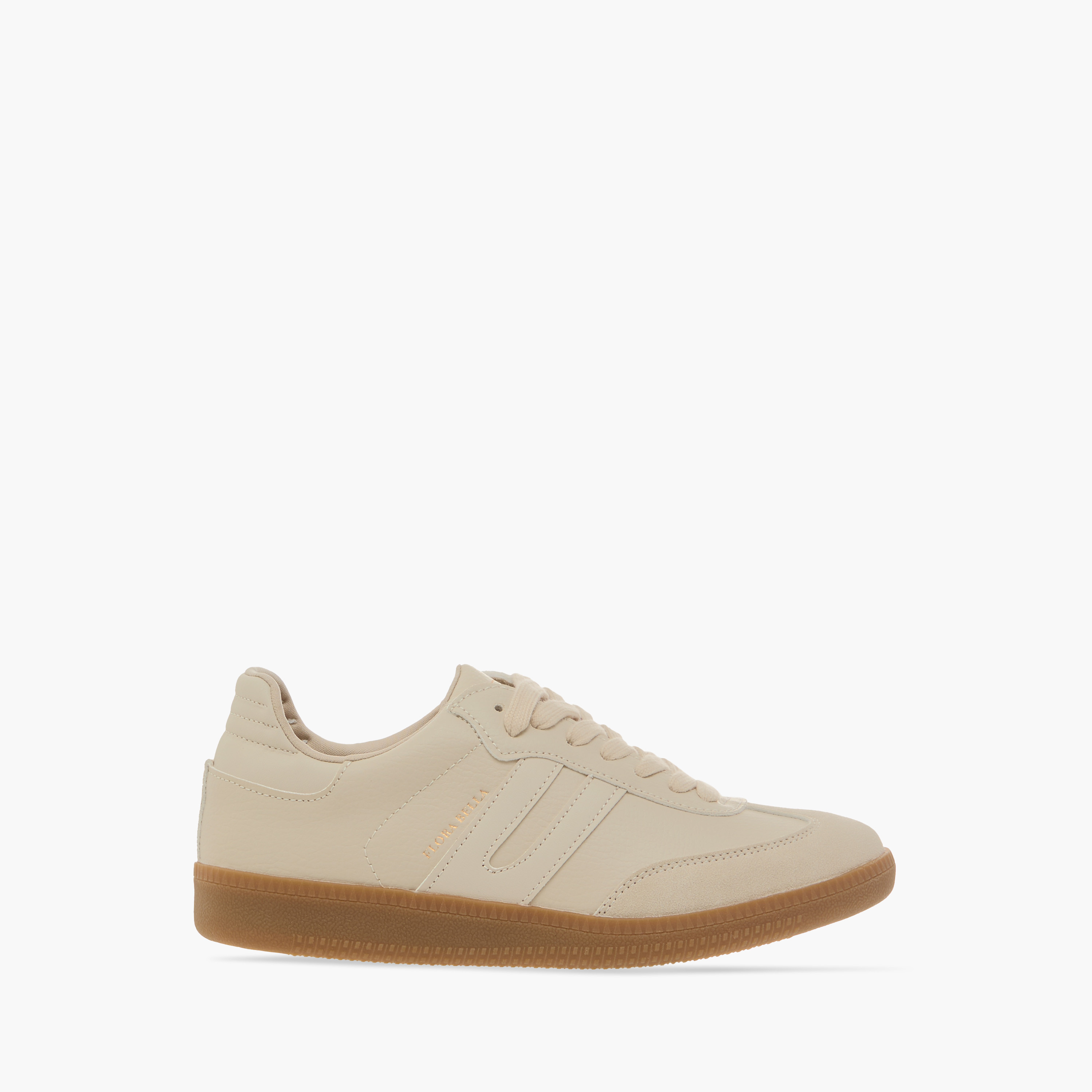 Flora Bella Panelled Sneakers with Lace-Up Closure-women-shoes-sneakers-image-3