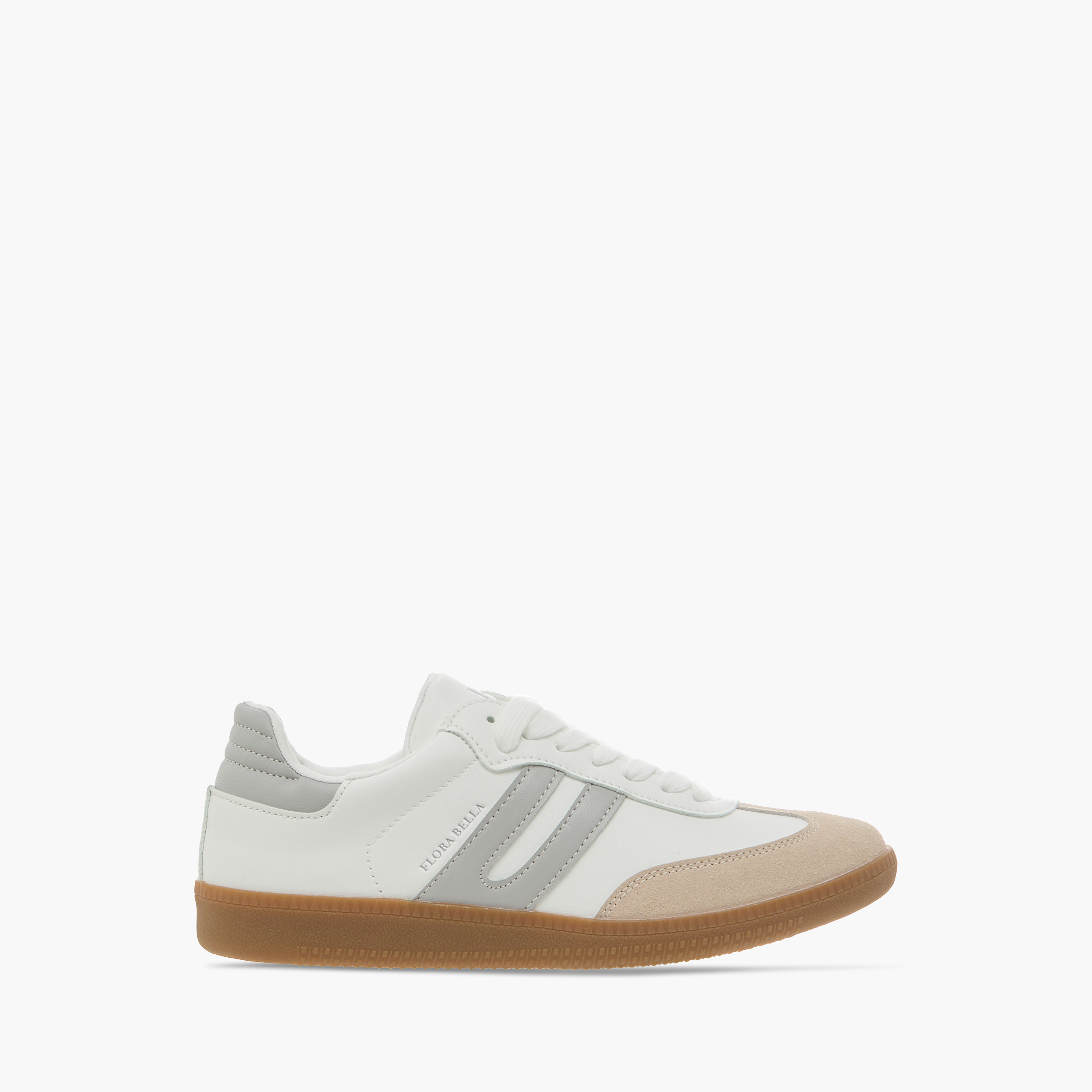Flora Bella Panelled Sneakers with Lace-Up Closure-women-shoes-sneakers-image-3