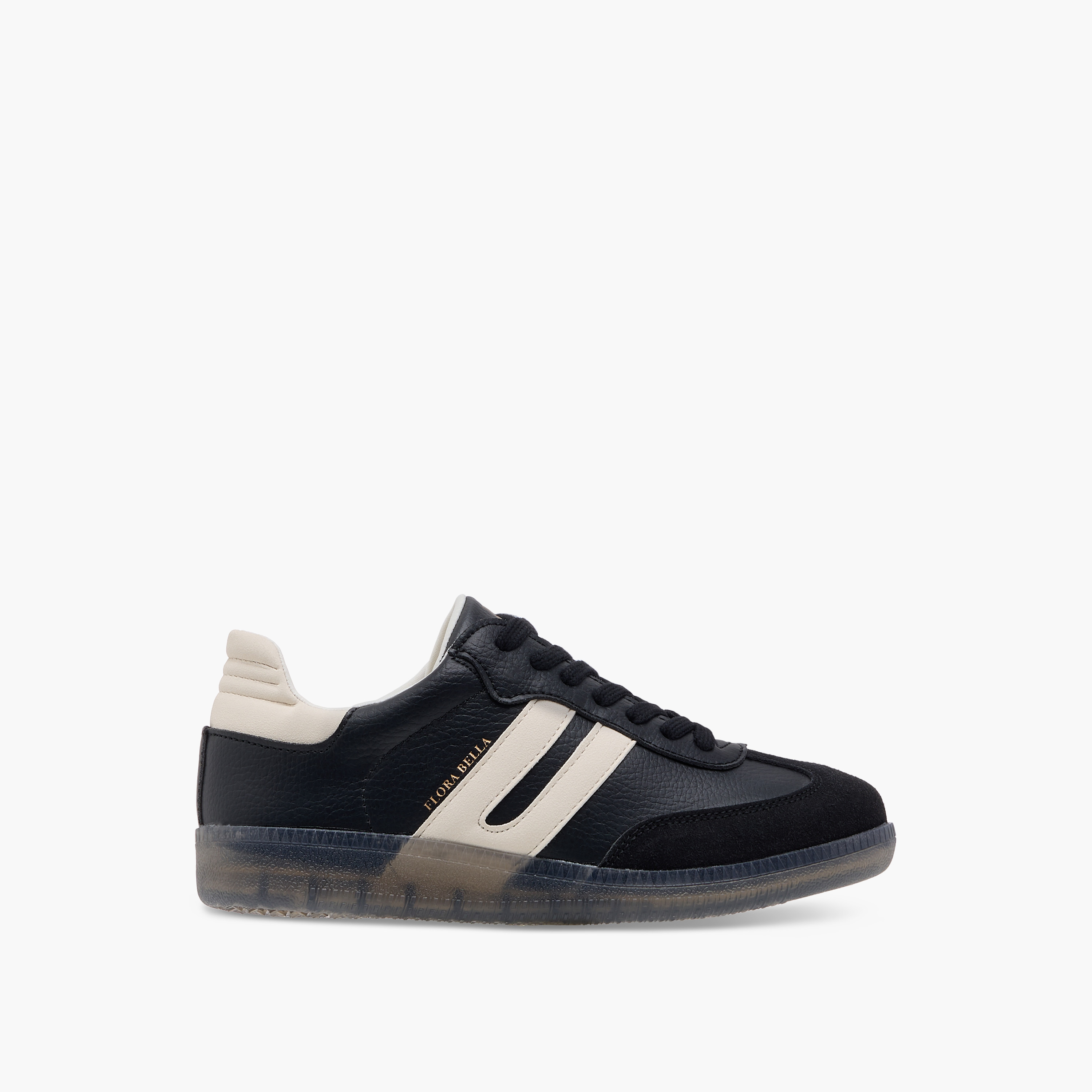 Flora Bella Panelled Sneakers with Lace-Up Closure-women-shoes-sneakers-image-3