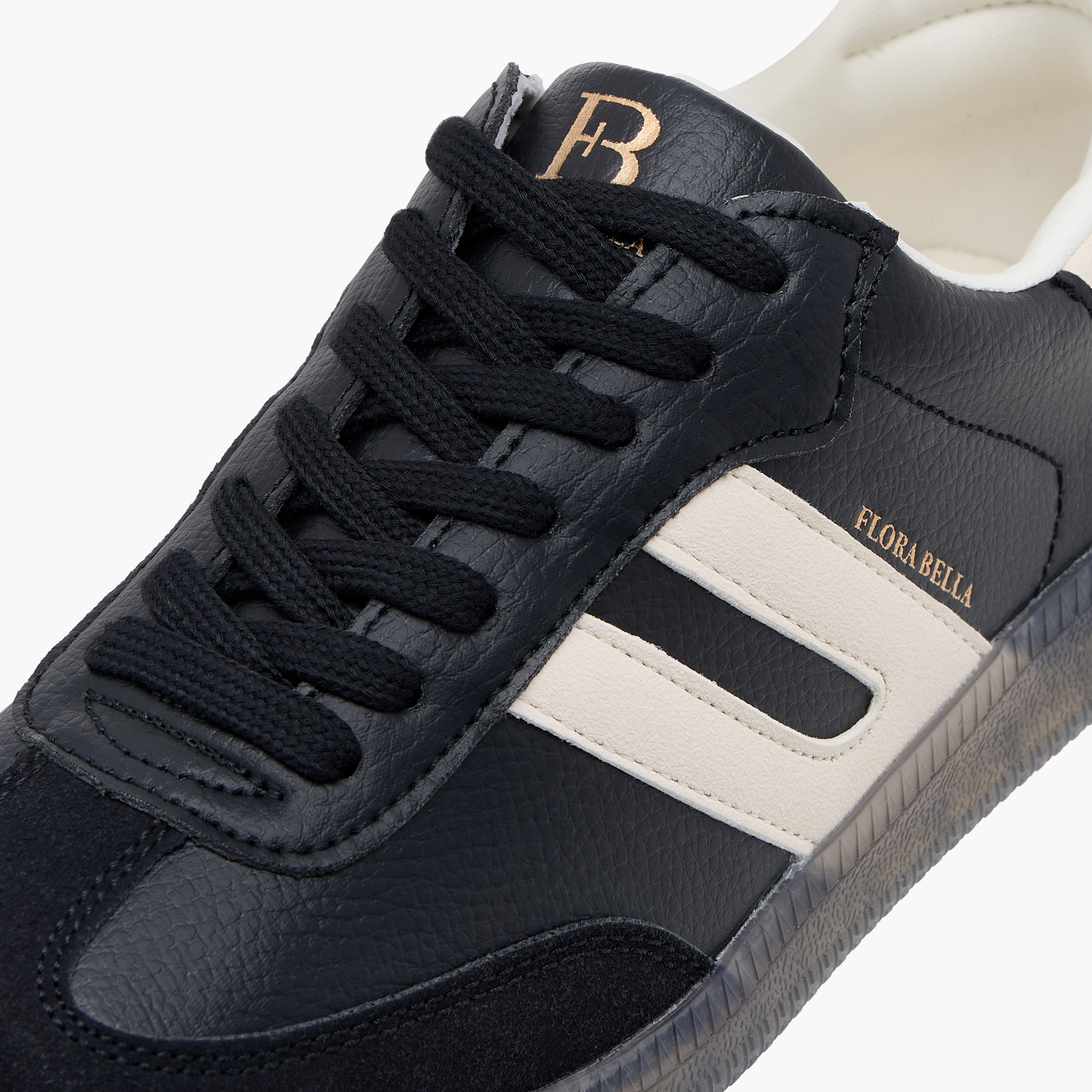 Flora Bella Panelled Sneakers with Lace-Up Closure-women-shoes-sneakers-image-4