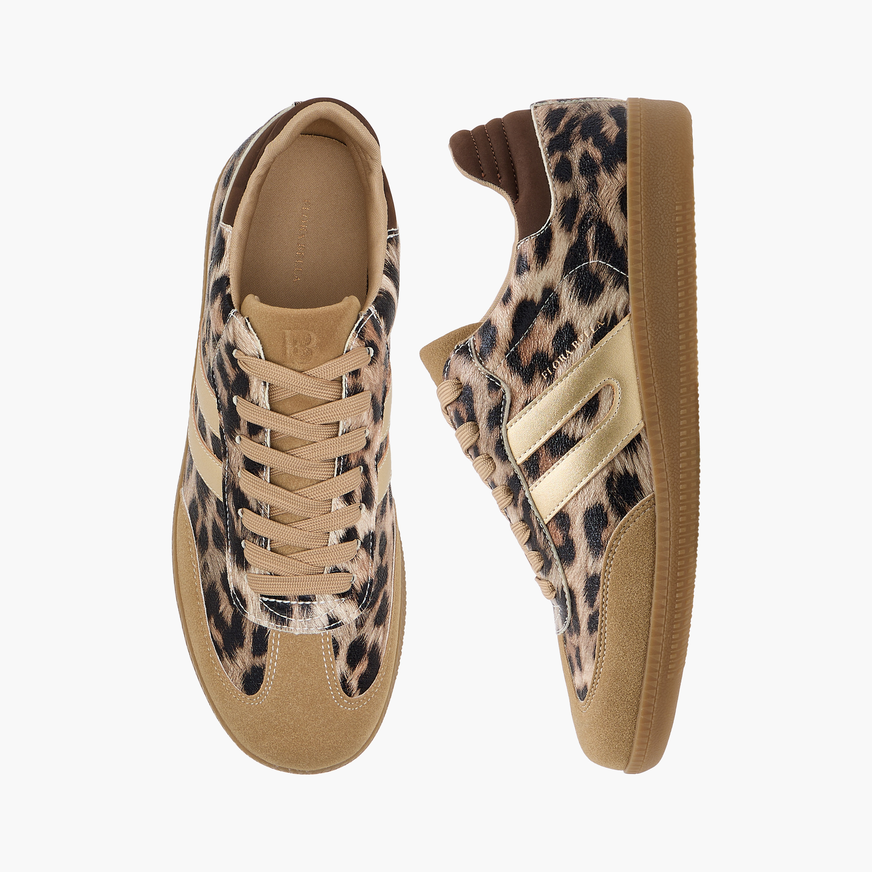 Flora Bella Animal Print Sneakers with Lace-Up Closure-women-shoes-sneakers-image-1