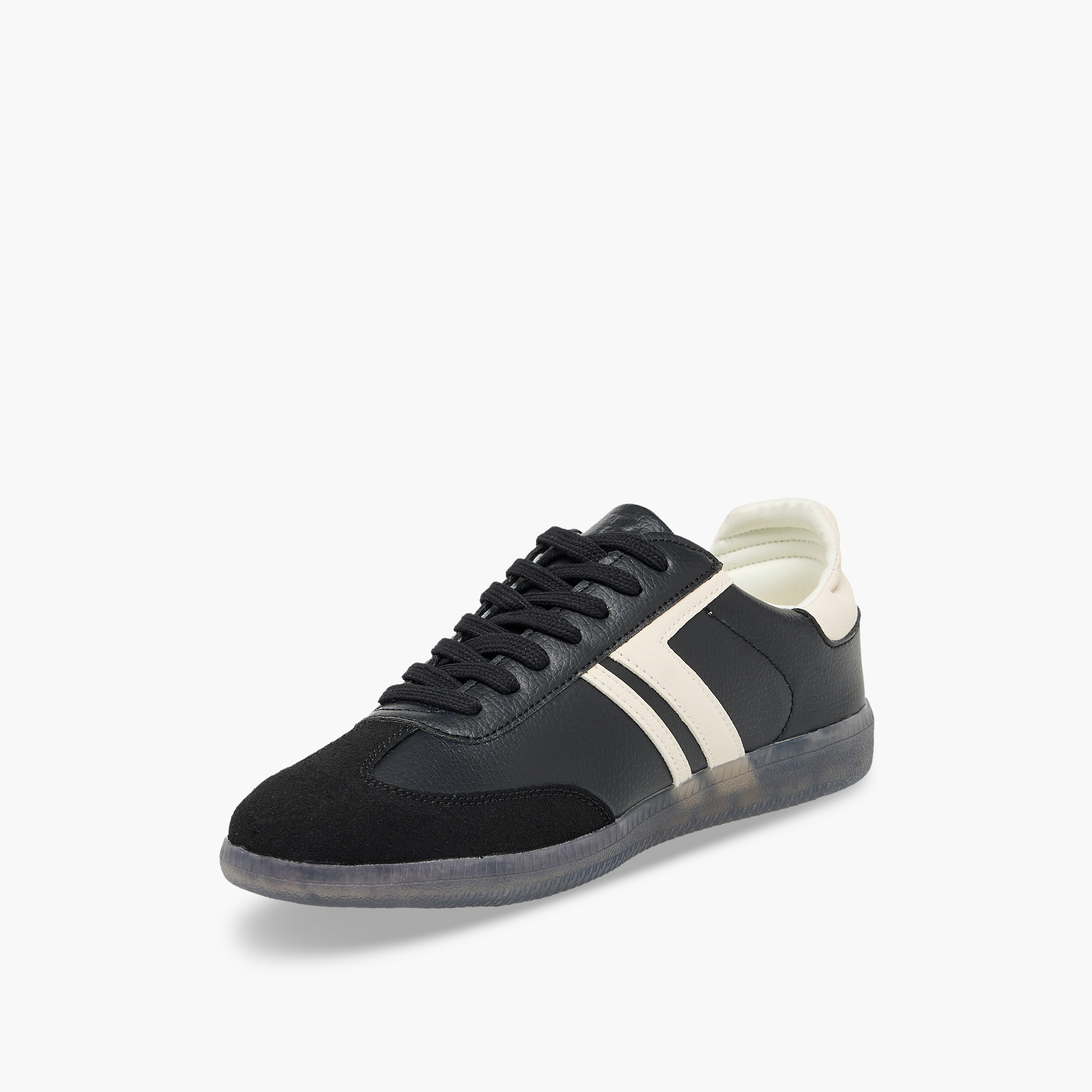 Flora Bella Women Panelled Lace-Up Sneakers-women-shoes-sneakers-image-4
