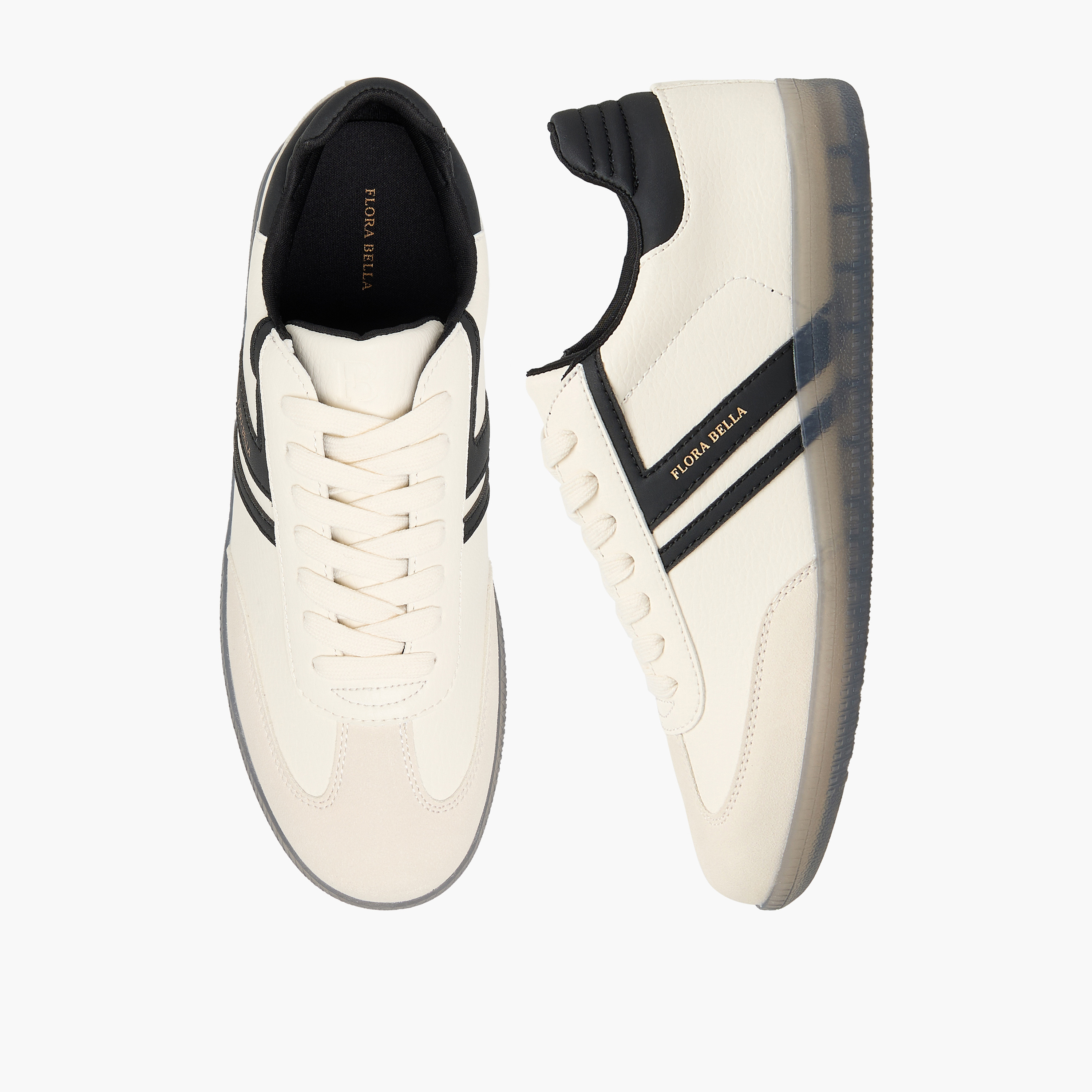 Flora Bella Women Panelled Lace-Up Sneakers-women-shoes-sneakers-image-1