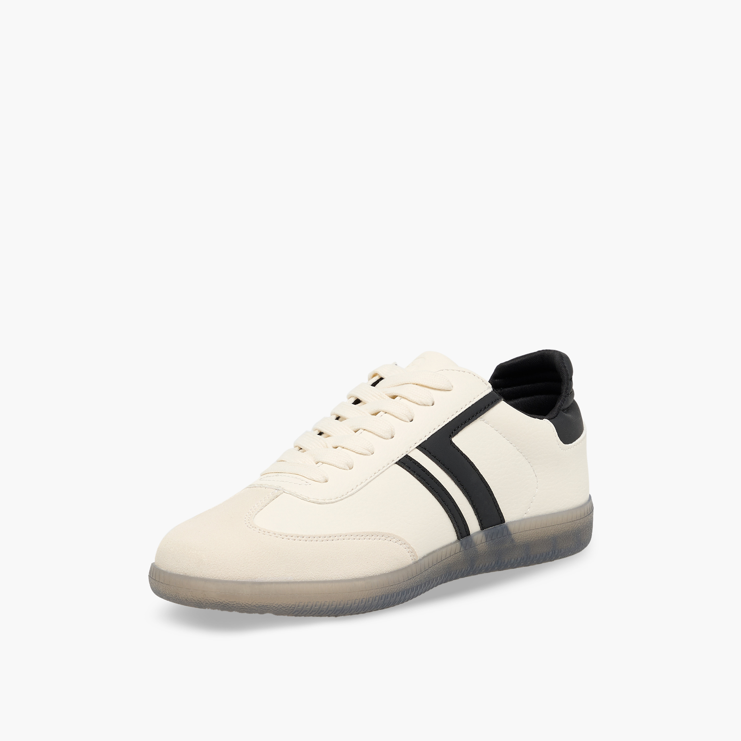 Flora Bella Women Panelled Lace-Up Sneakers-women-shoes-sneakers-image-4