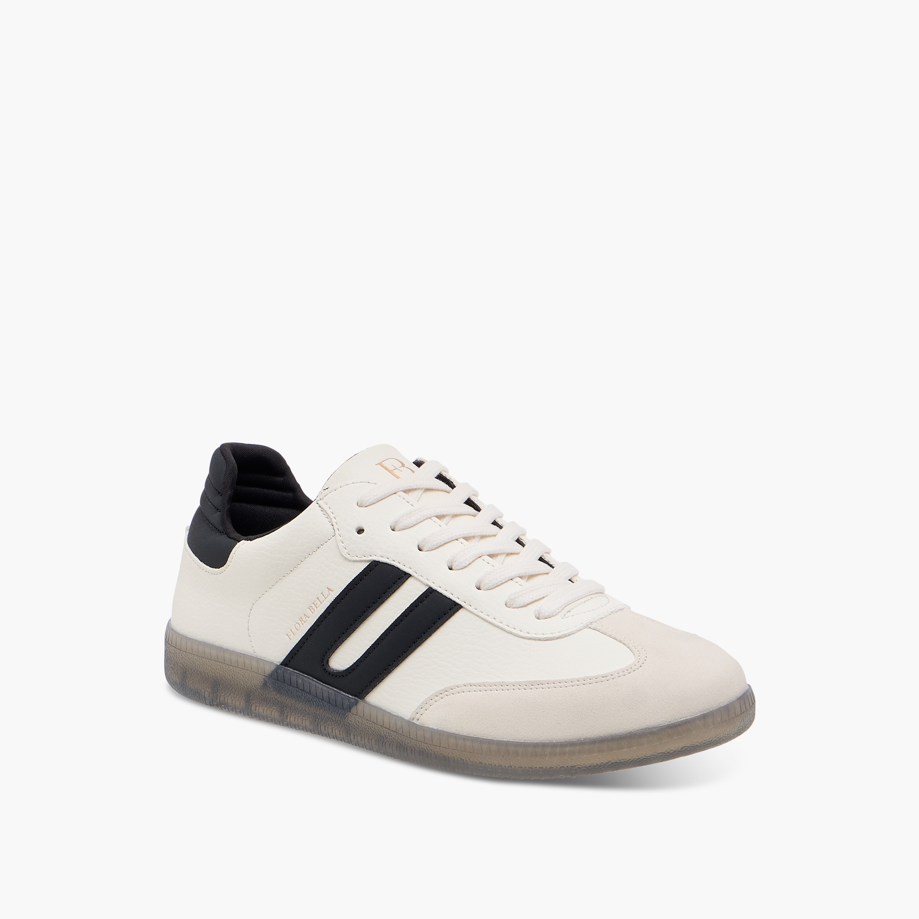 Flora Bella Panelled Sneakers with Lace-Up Closure-women-shoes-sneakers-image-2