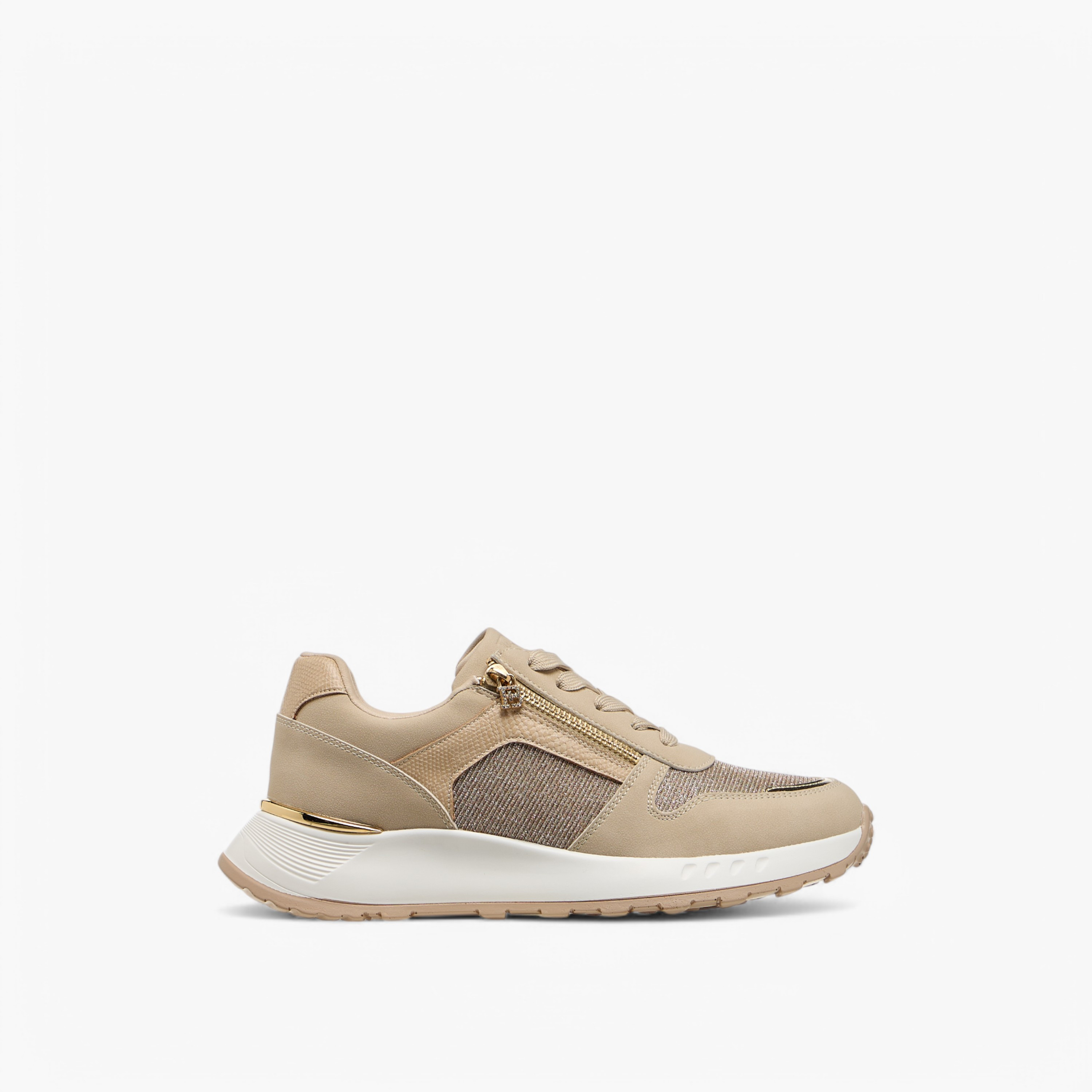 Flora Bella Glitter Panelled Sneakers with Lace-Up Closure-women-shoes-sneakers-image-3