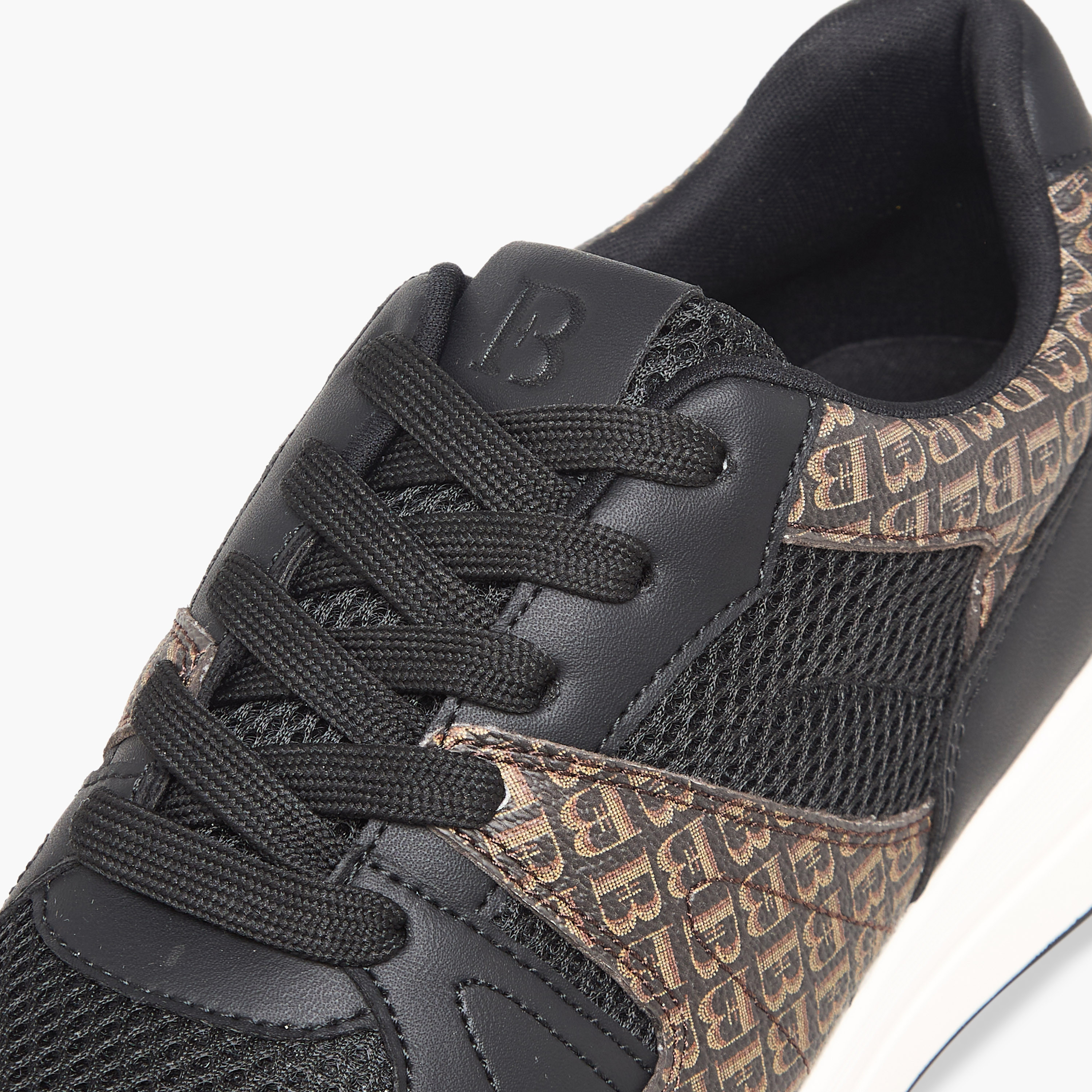 Flora Bella Women Mongram Print Lace-Up Sneakers-women-shoes-sneakers-image-4