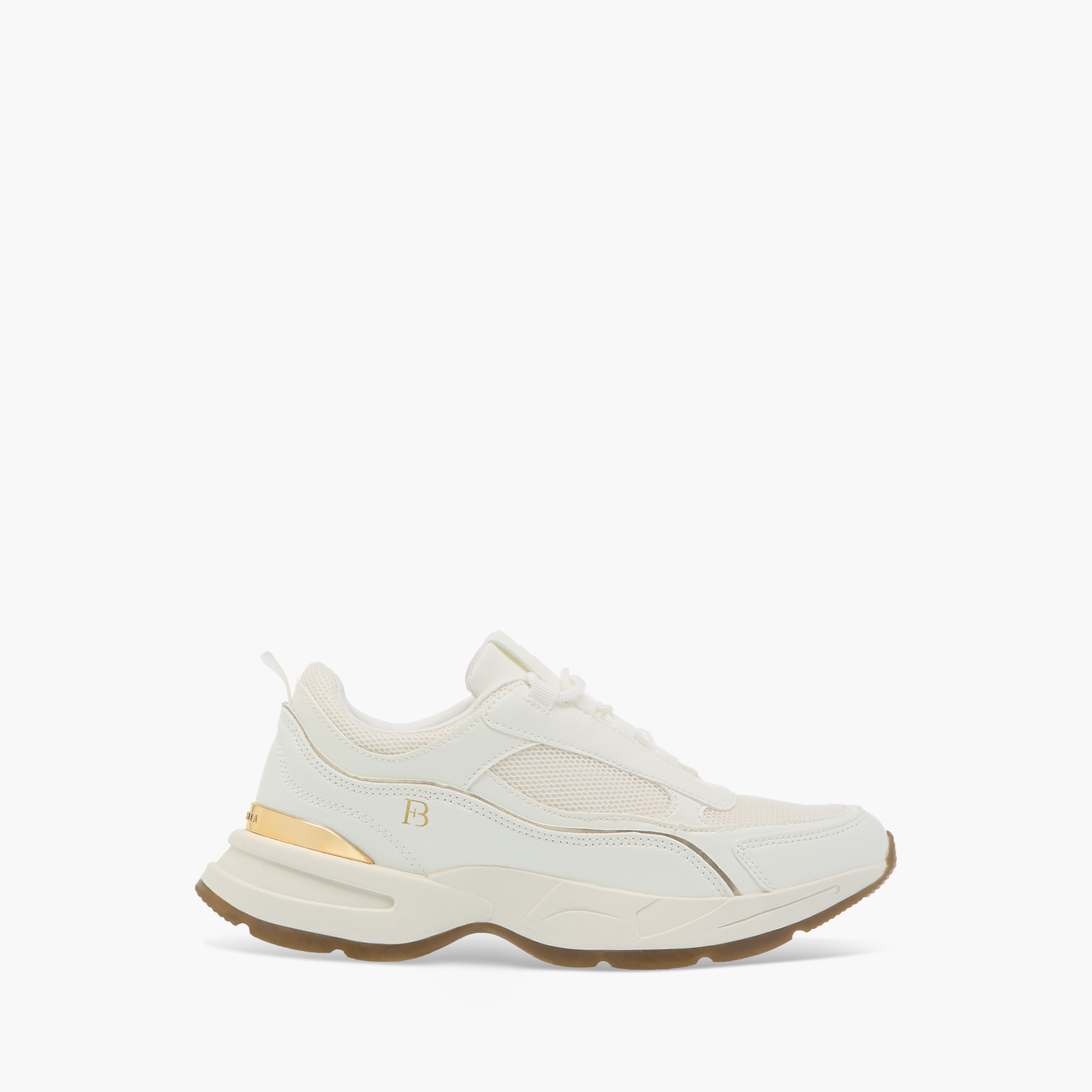 Flora Bella Panelled Sneakers with Lace-Up Closure-women-shoes-sneakers-image-3
