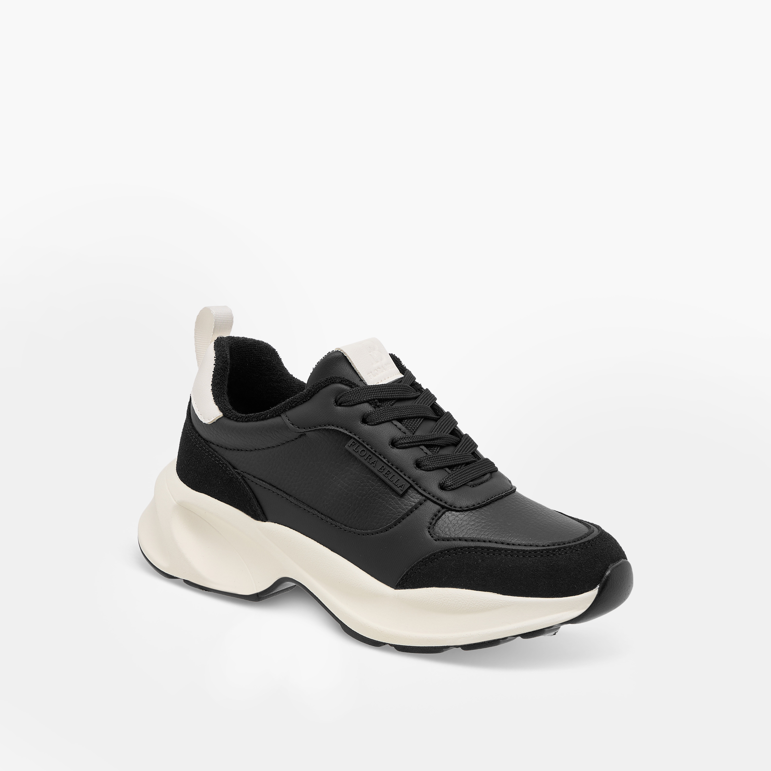 Flora Bella Logo Detail Sneakers with Lace-Up Closure-women-shoes-sneakers-image-7