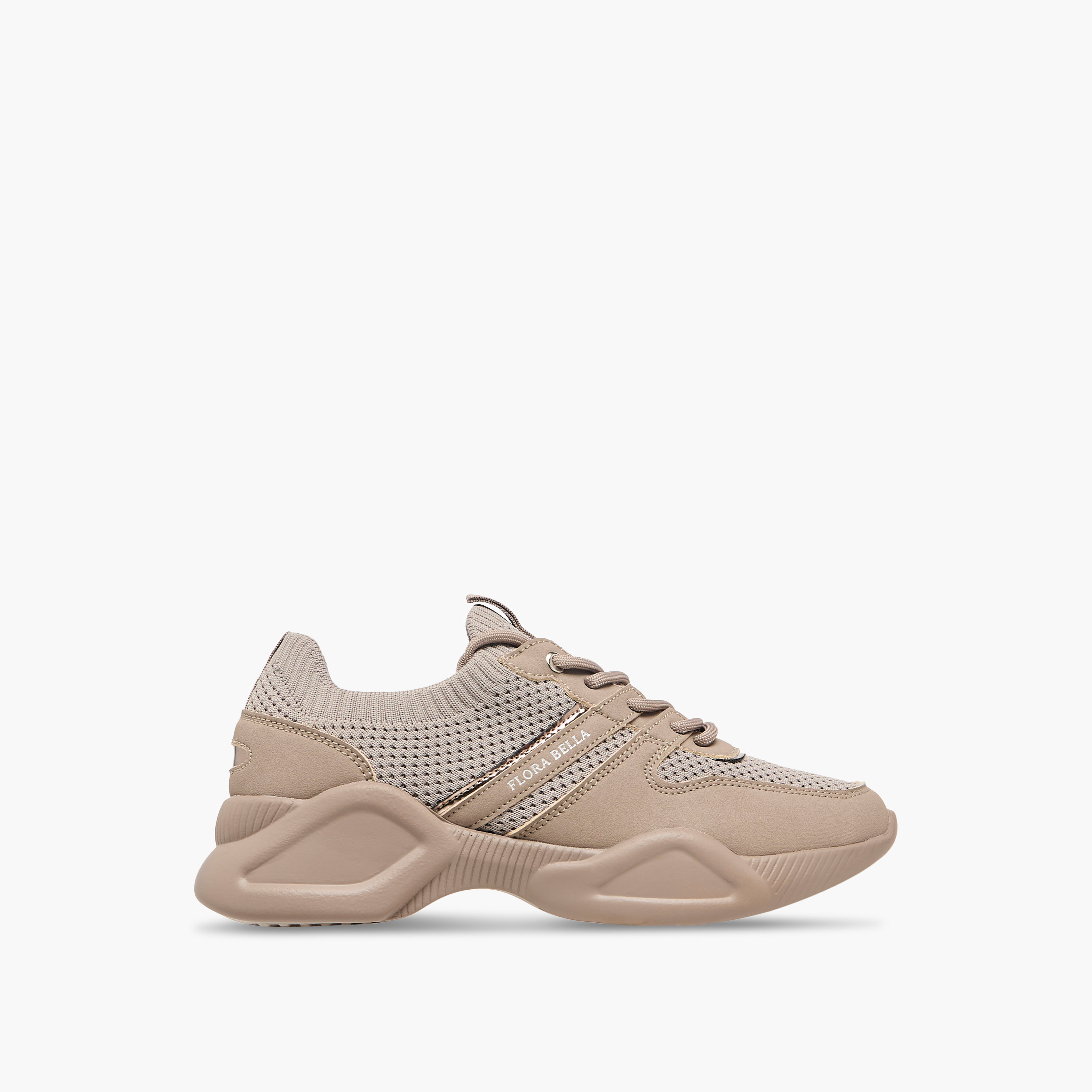 Flora Bella Textured Lace-Up Sneakers-women-shoes-sneakers-image-3