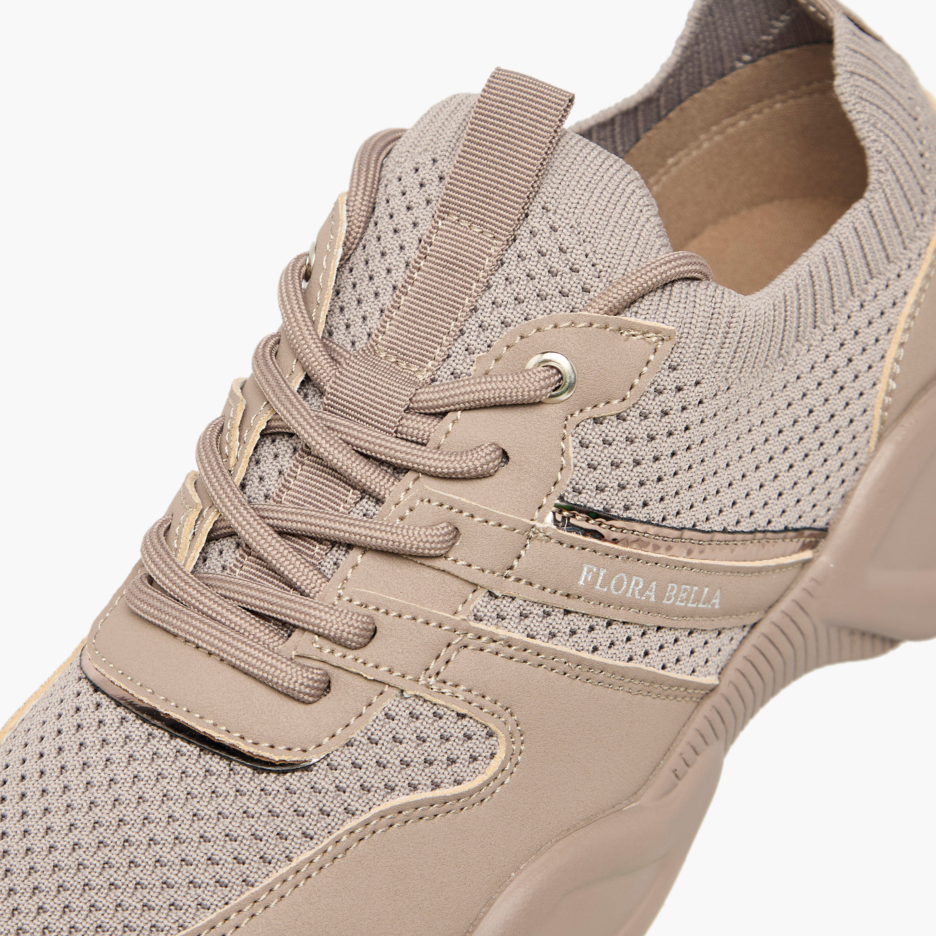 Flora Bella Textured Lace-Up Sneakers-women-shoes-sneakers-image-4