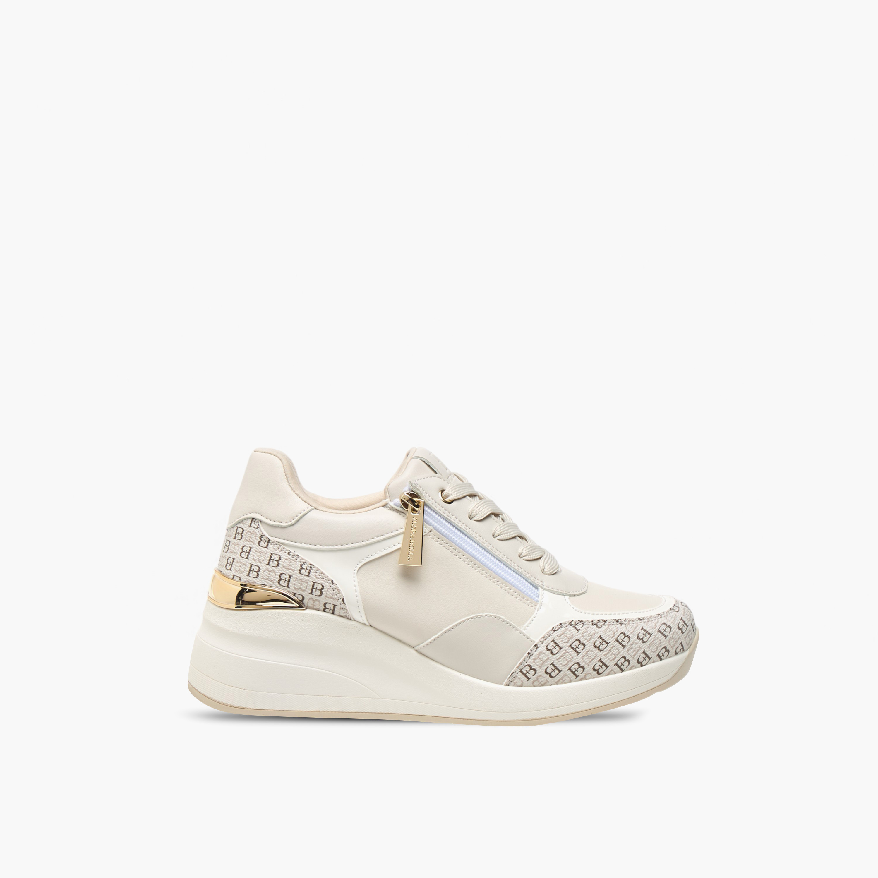Flora Bella Monogram Print Sneakers with Lace-Up Closure-women-shoes-sneakers-image-3