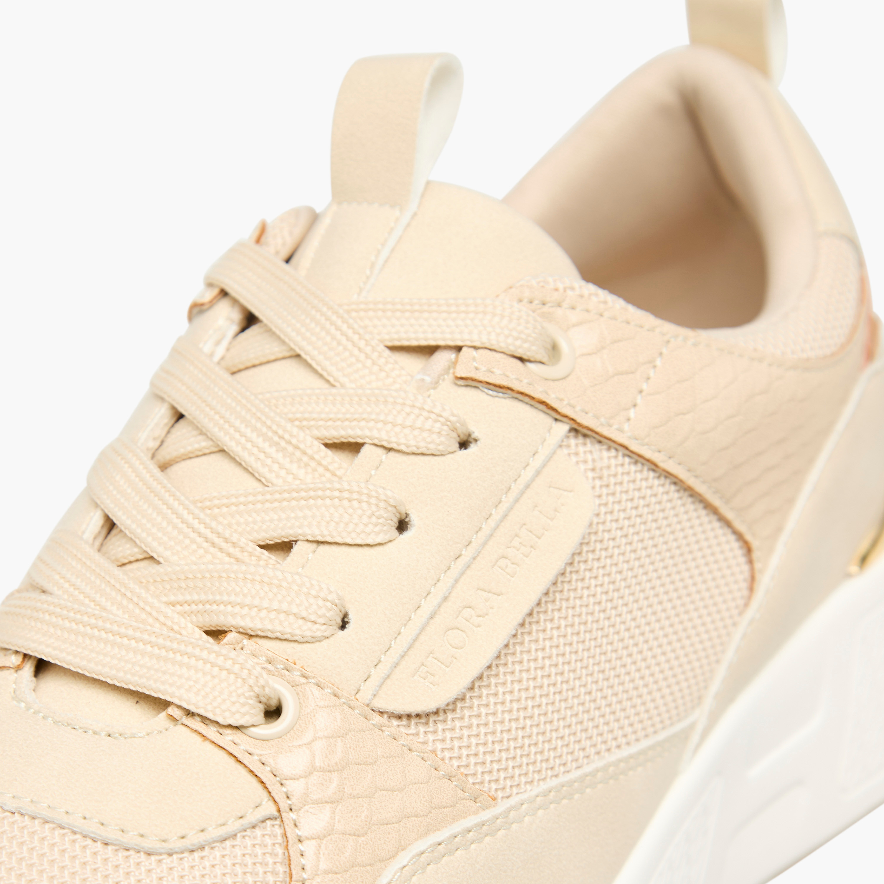 Flora Bella Womens' Lace-Up Sneakers with Pull Tab-women-shoes-sneakers-image-4