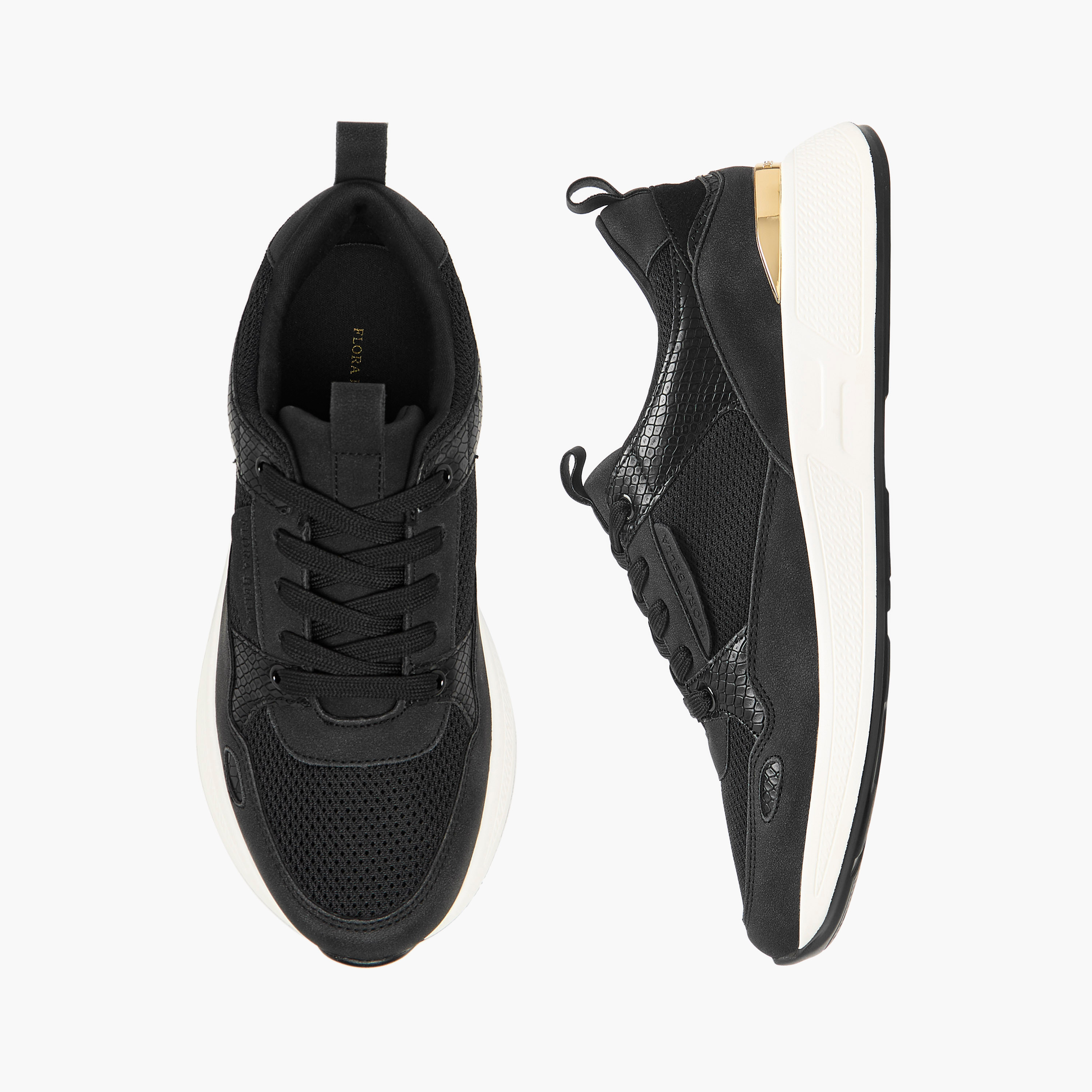 Flora Bella Womens' Lace-Up Sneakers with Pull Tab-women-shoes-sneakers-image-1
