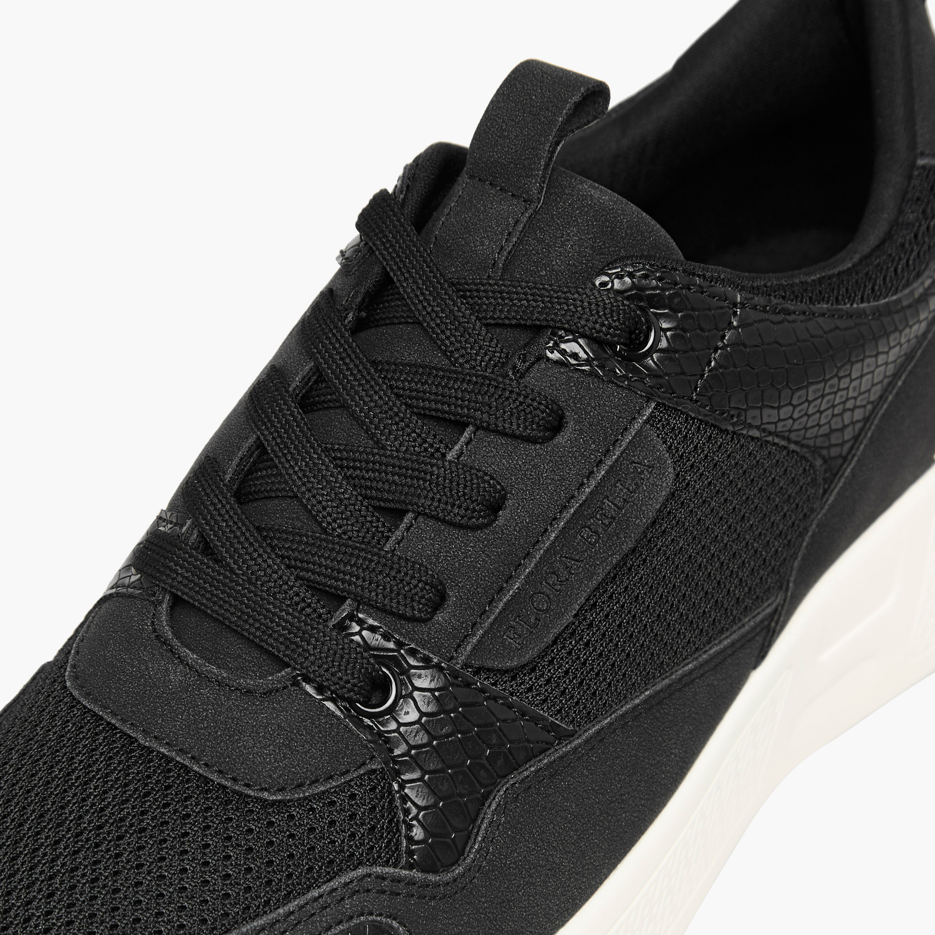 Flora Bella Womens' Lace-Up Sneakers with Pull Tab-women-shoes-sneakers-image-4