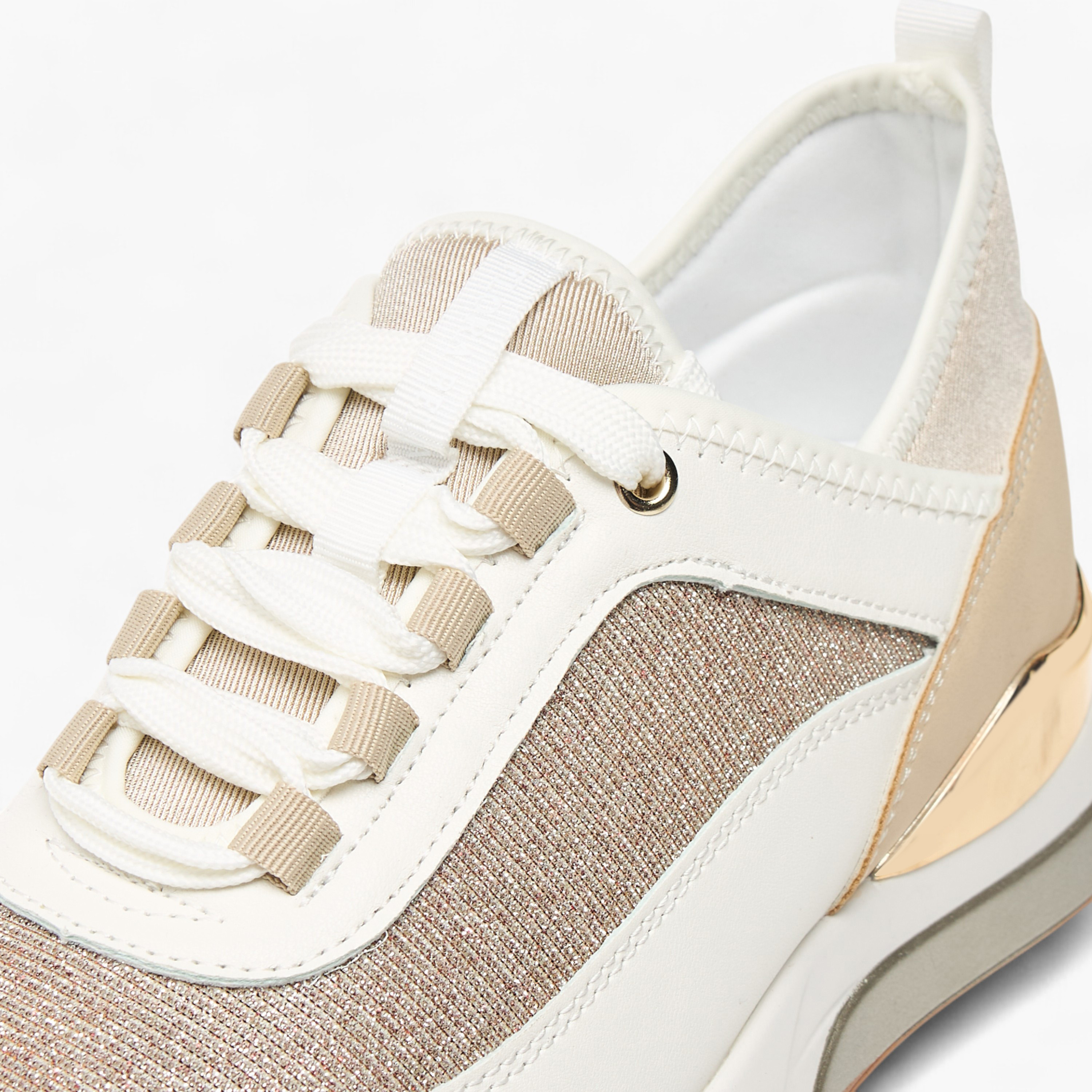حذاء سنيكرز بتزيينات جليتر ورباط إغلاق من فلورا بيلا-women-shoes-sneakers-image-4