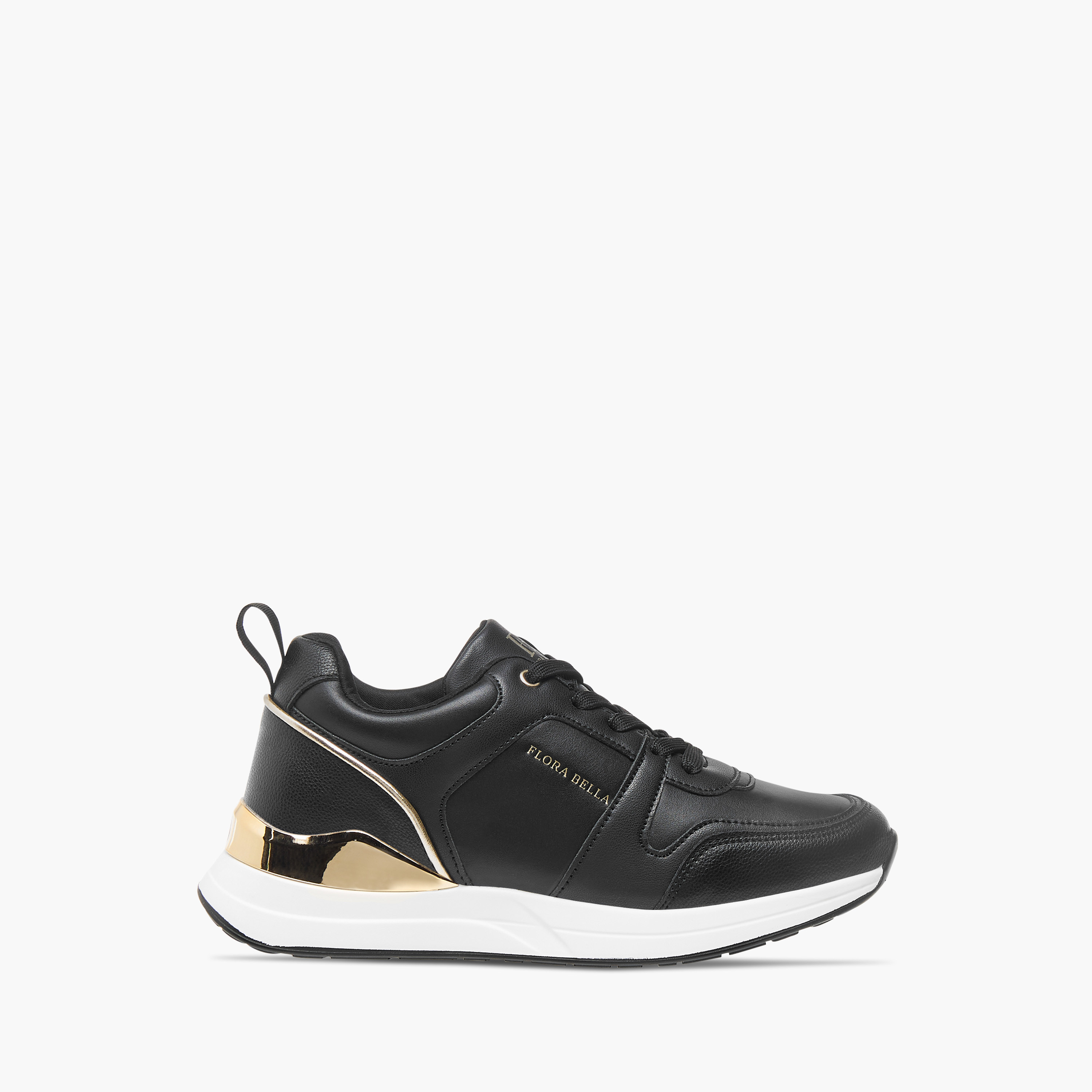 Flora Bella Panelled Ankle Sneakers with Lace-Up Closure-women-shoes-sneakers-image-3