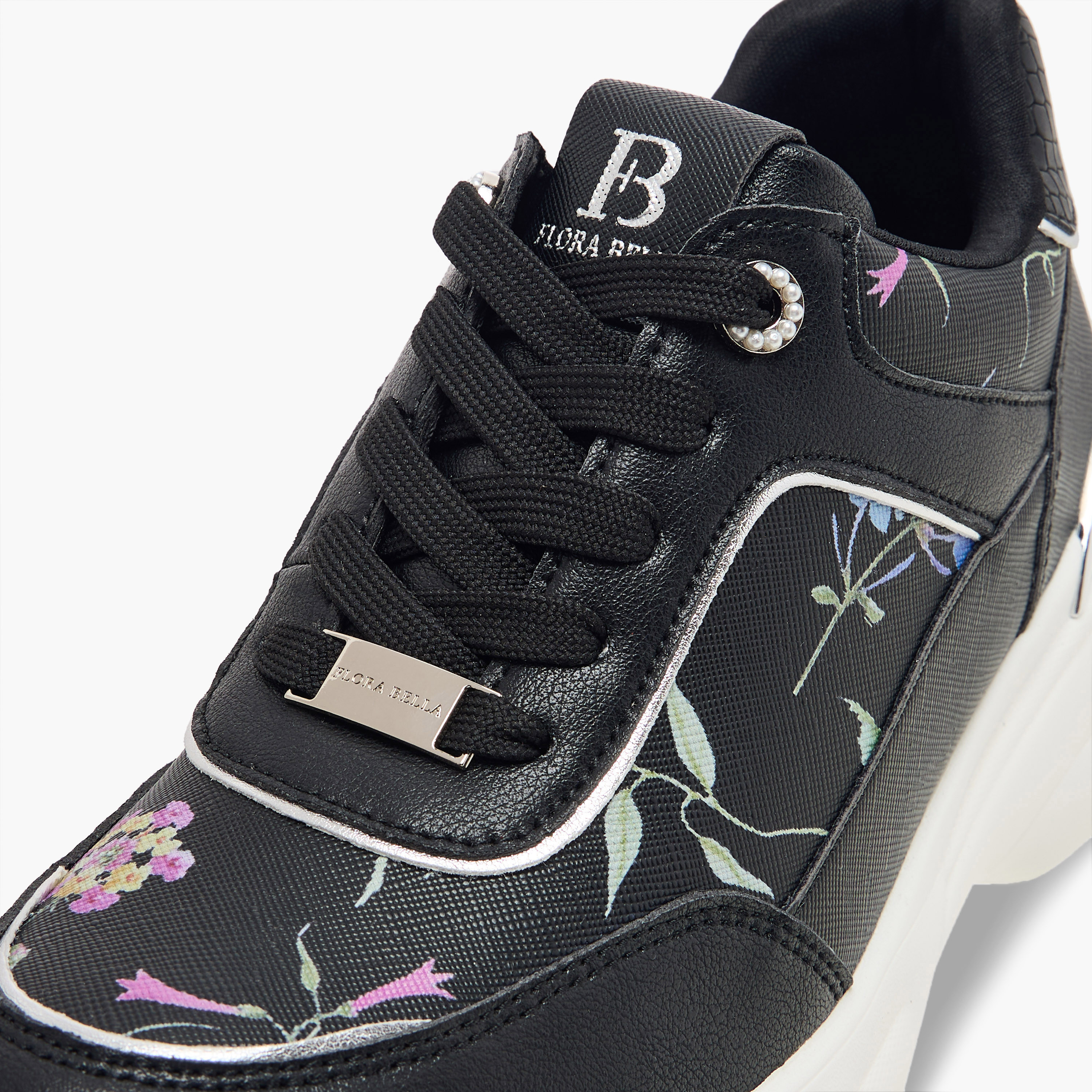 Flora Bella Floral Print Sneakers with Lace-Up Closure-women-shoes-sneakers-image-4