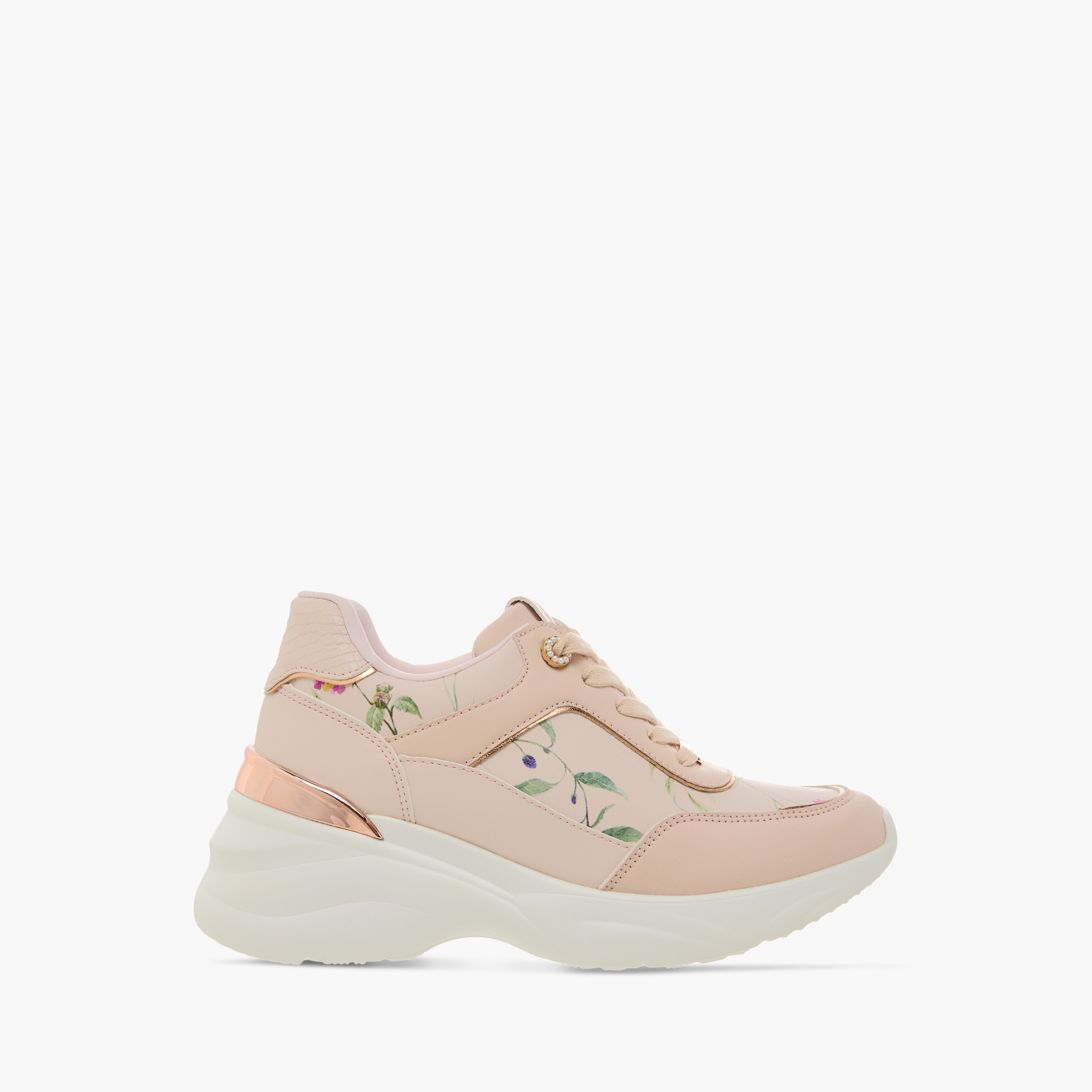 Flora Bella Floral Print Sneakers with Lace-Up Closure-women-shoes-sneakers-image-3