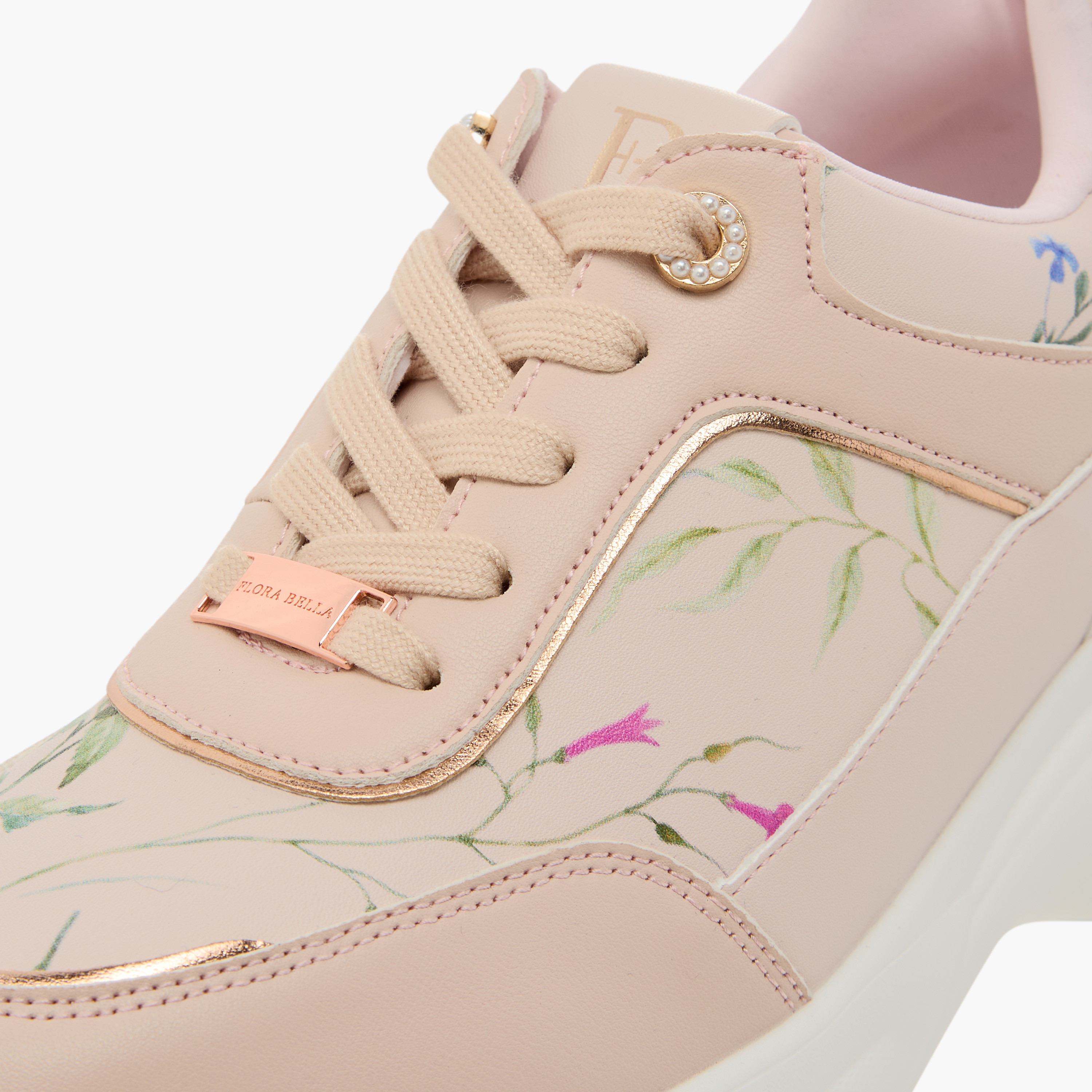Flora Bella Floral Print Sneakers with Lace-Up Closure-women-shoes-sneakers-image-5
