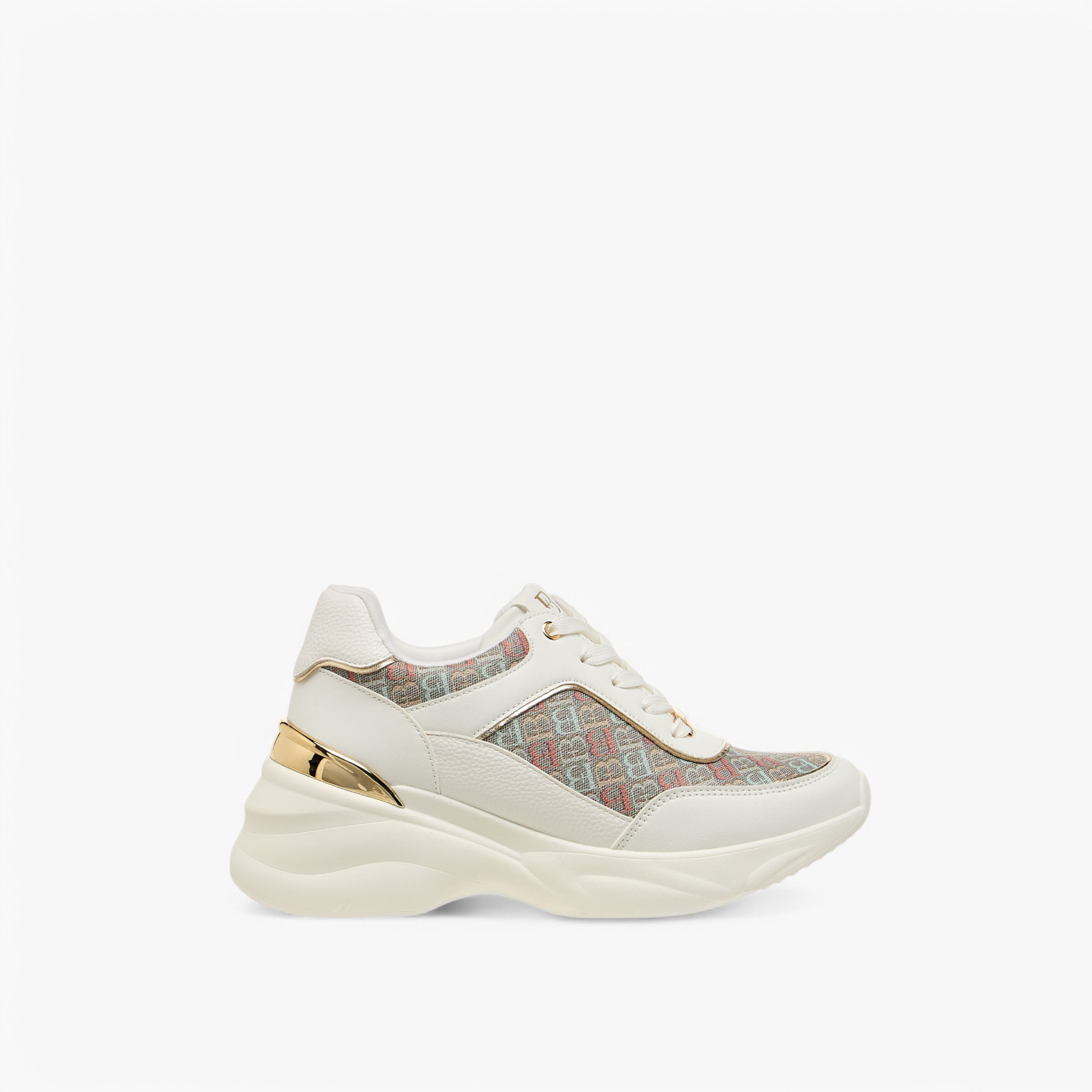 Flora Bella Monogram Print Lace-Up Sneakers-women-shoes-sneakers-image-3