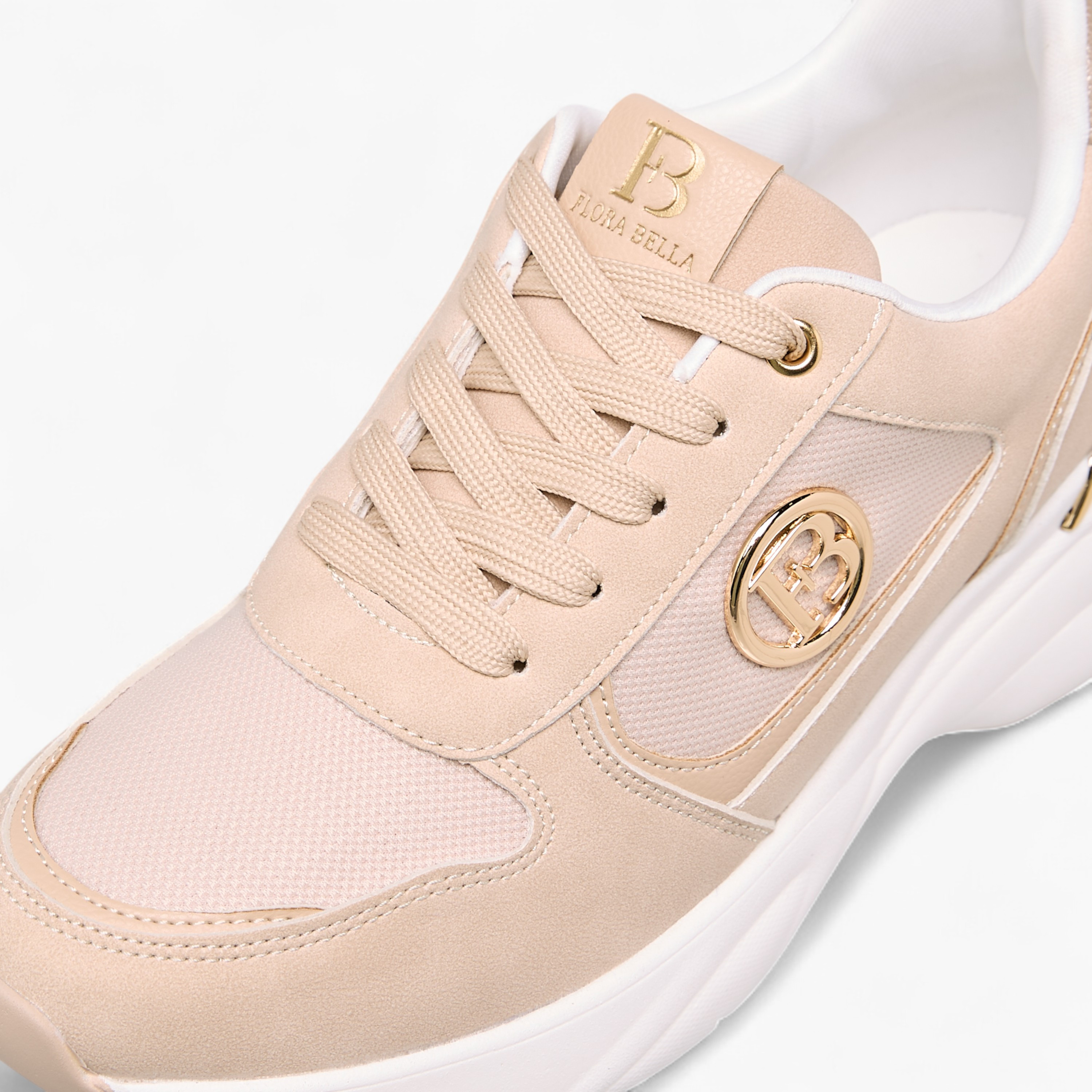 Flora Bella Logo Accent Sneakers with Lace-Up Closure-women-shoes-sneakers-image-4
