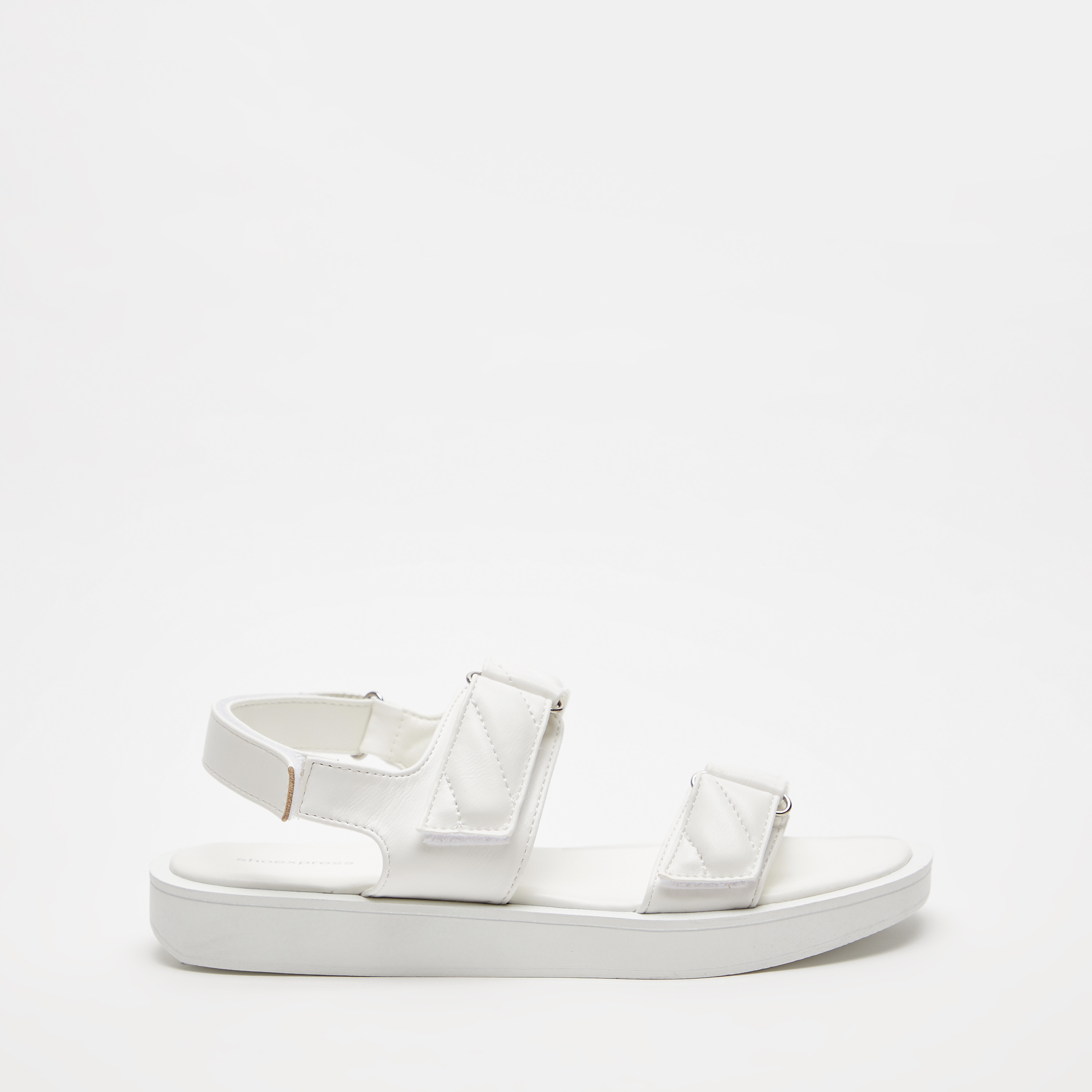 صندل بحزام مبطن وشريط إغلاق لاصق-women-shoes-flats-sandals-image-1