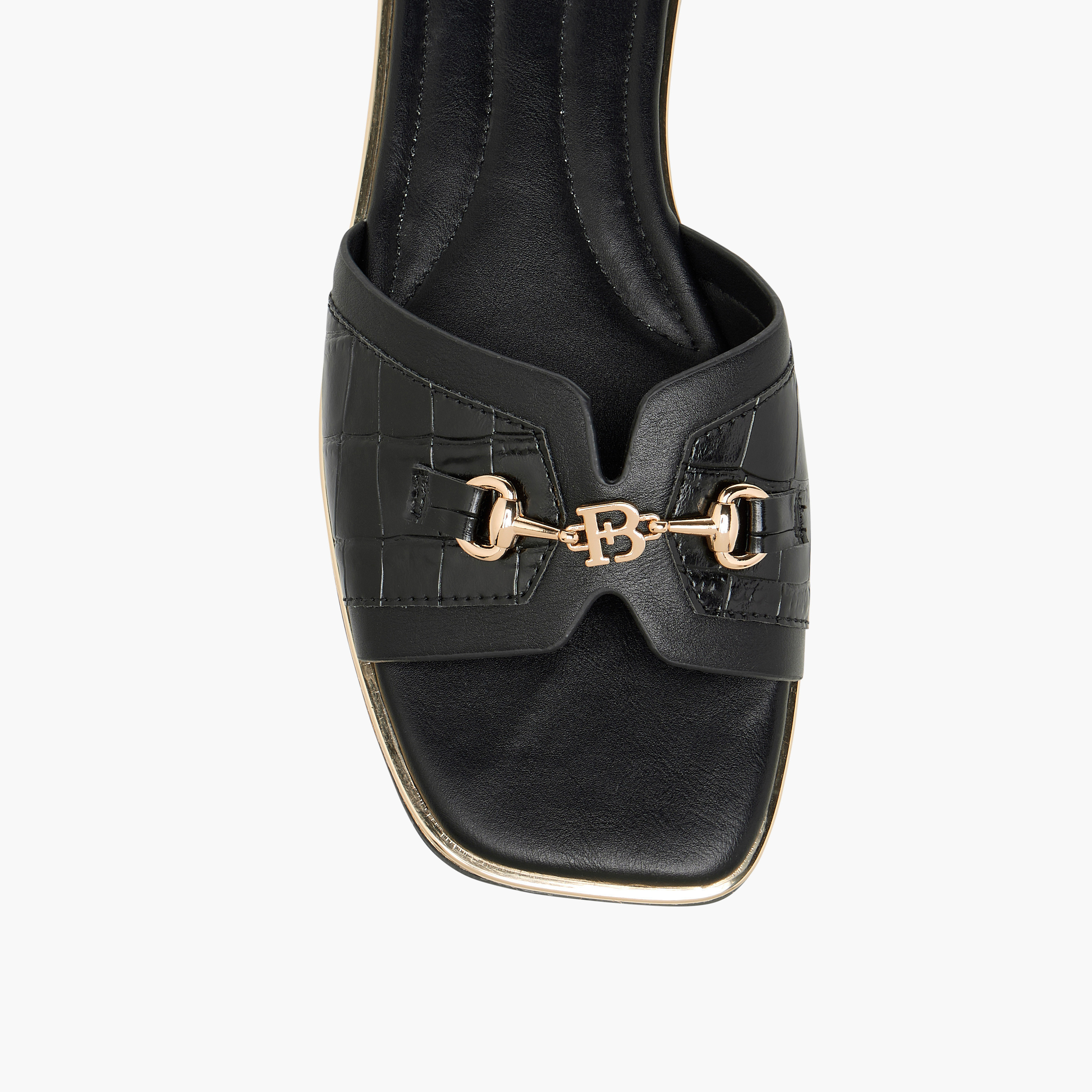Flora Bella Solid Slip-On Flat Sandals with Metal Accent-women-shoes-flats-sandals-image-4
