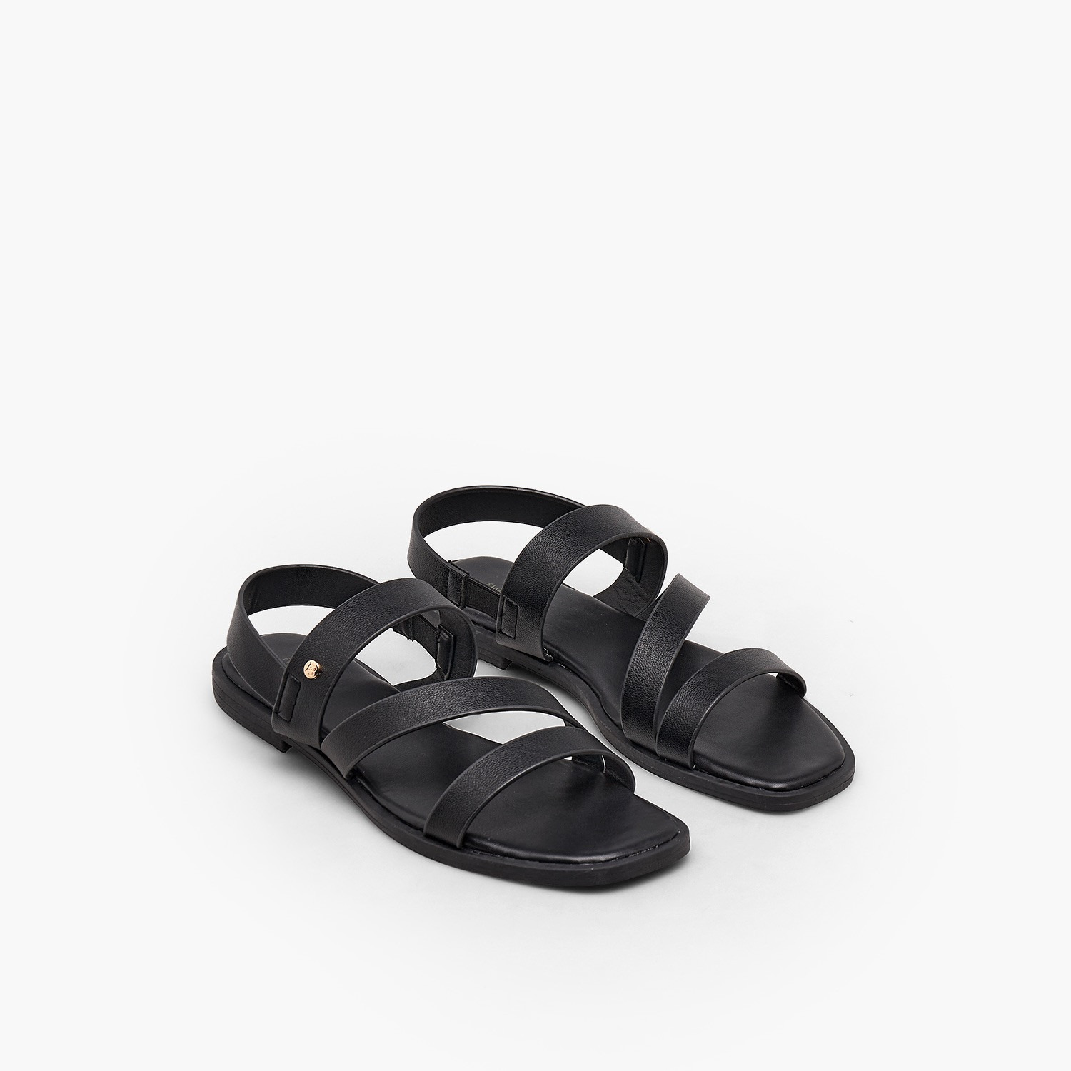 صندل بارز الملمس بأحزمة من فلورا بيلا-women-shoes-flats-sandals-image-1