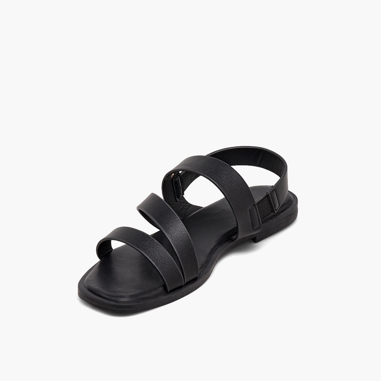 صندل بارز الملمس بأحزمة من فلورا بيلا-women-shoes-flats-sandals-image-4