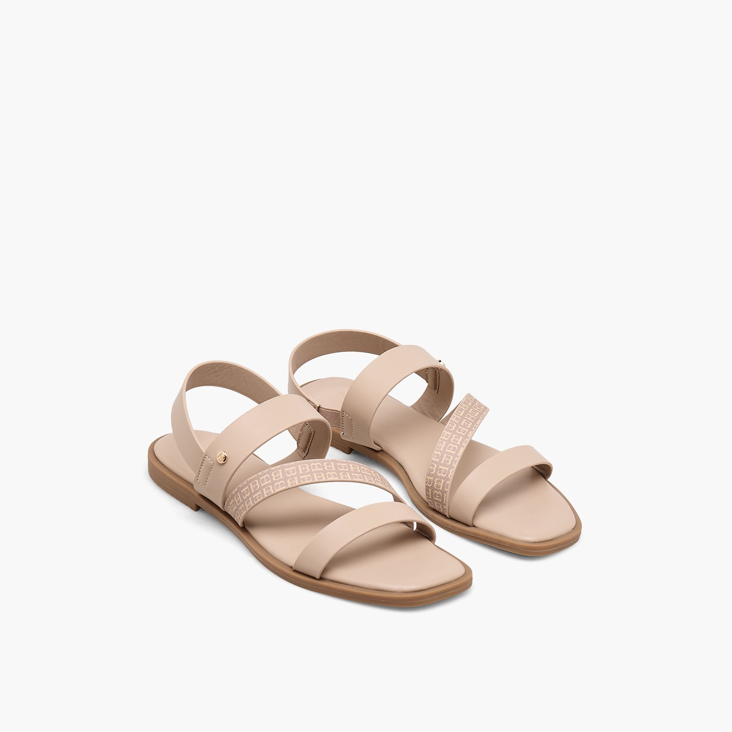 صندل بأحزمة وطبعات للنساء من فلورا بيلا-women-shoes-flats-sandals-image-1