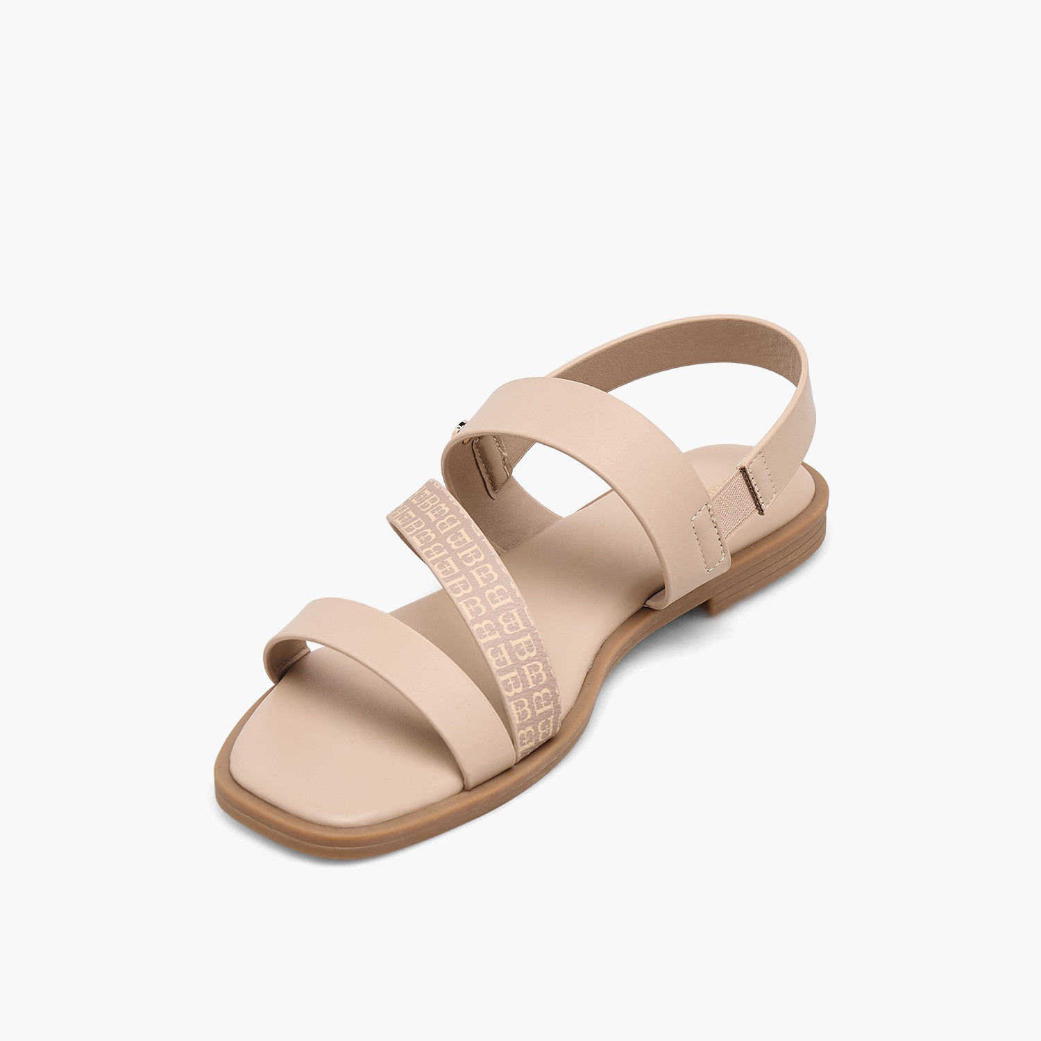 صندل بأحزمة وطبعات للنساء من فلورا بيلا-women-shoes-flats-sandals-image-4