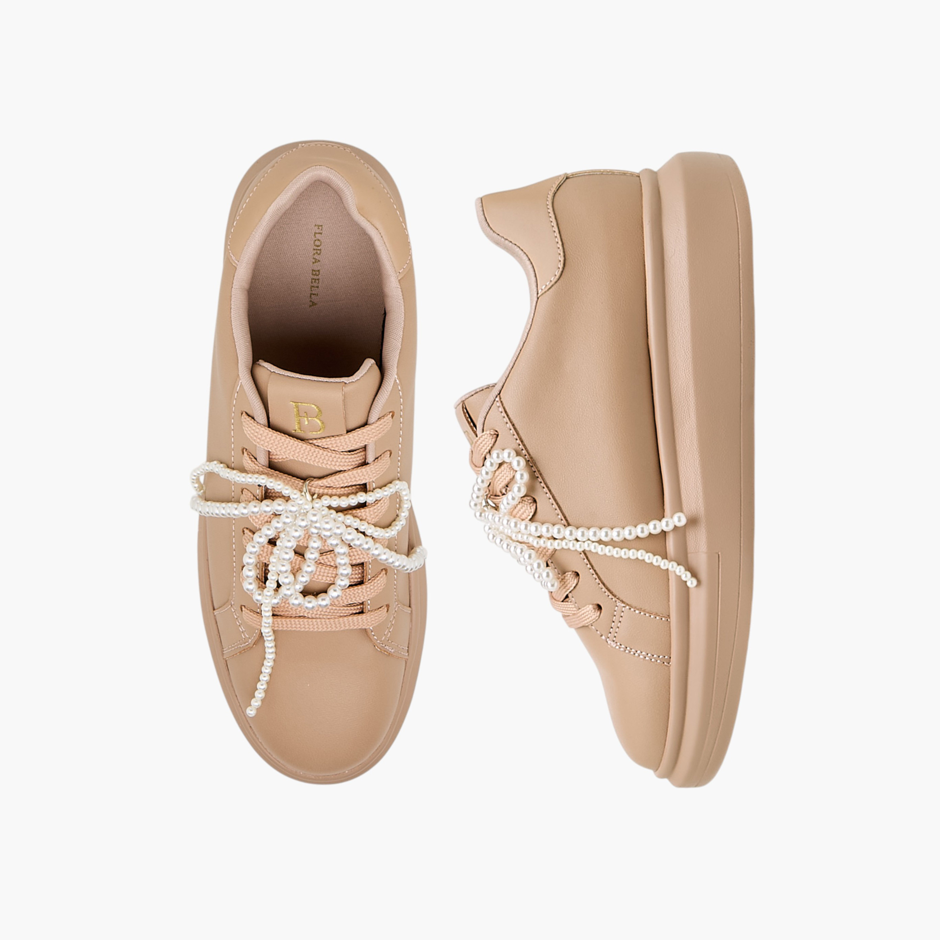 Flora Bella Women Pearl Embellished Sneakers-women-shoes-sneakers-image-1