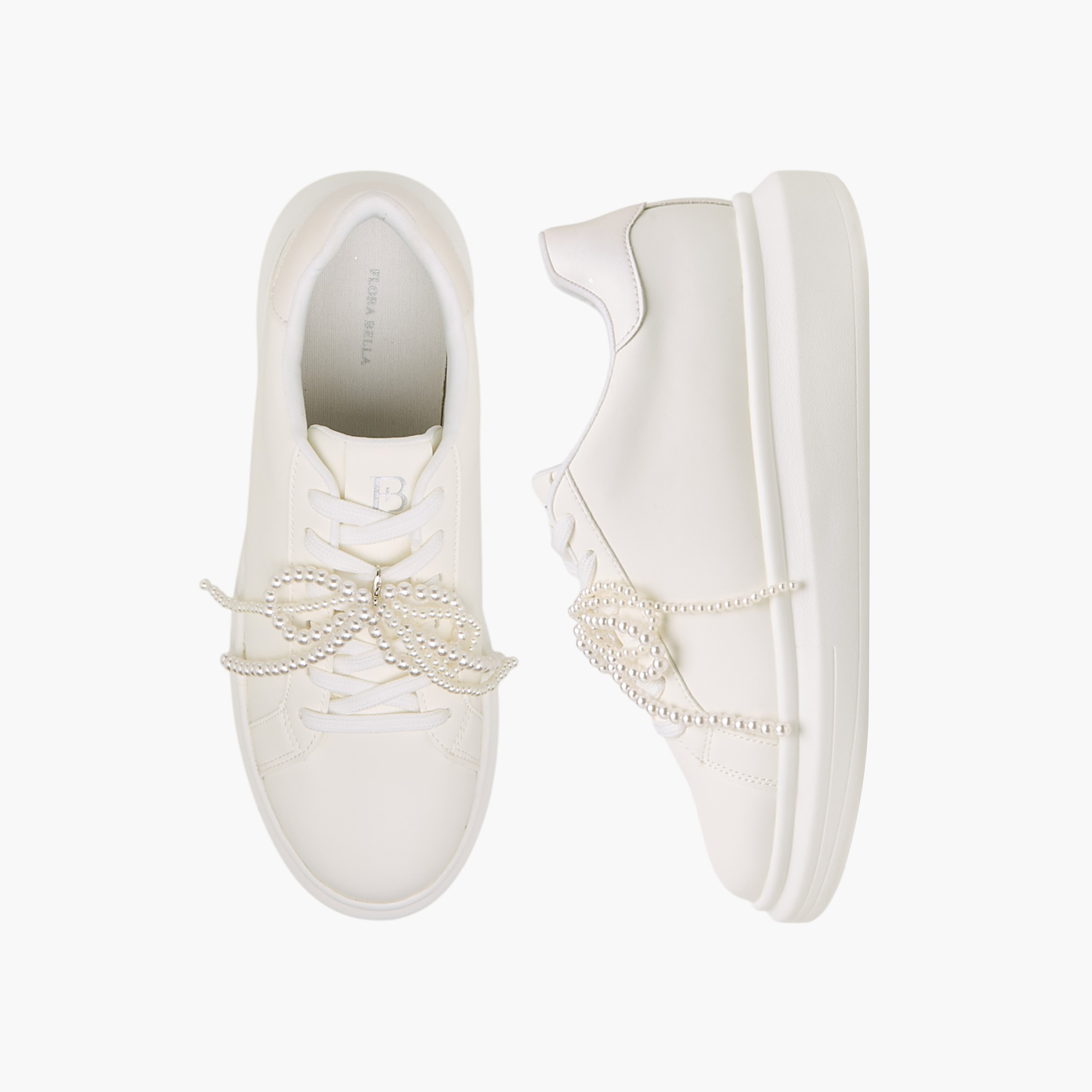 Flora Bella Women Pearl Embellished Sneakers-women-shoes-sneakers-image-1