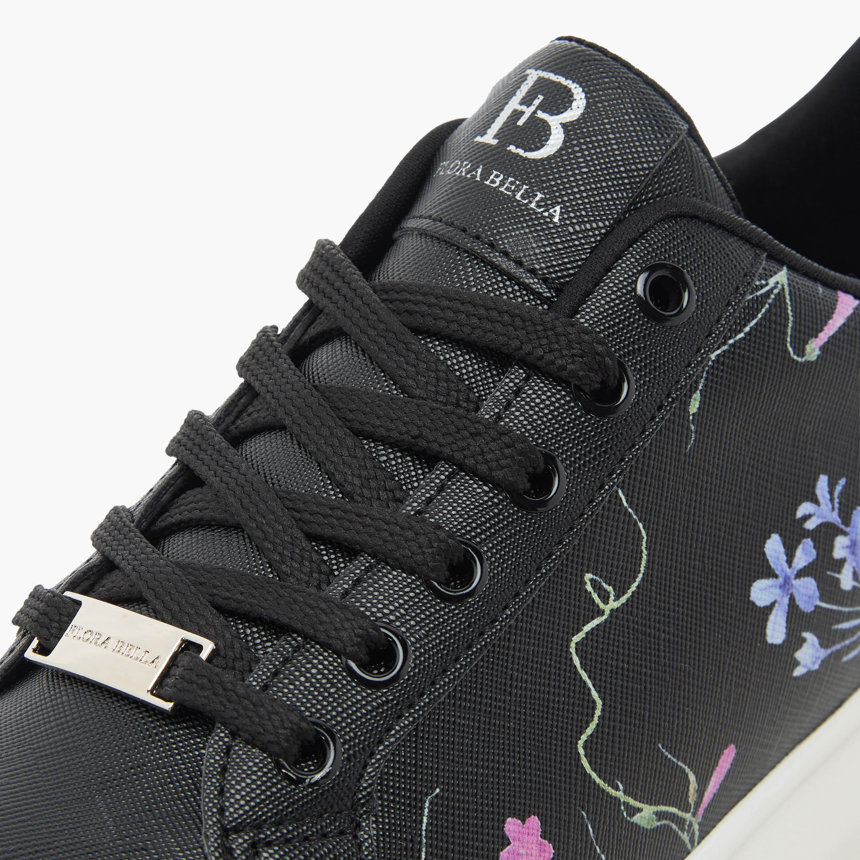 Flora Bella Floral Print Sneakers with Lace-Up Closure-women-shoes-sneakers-image-4