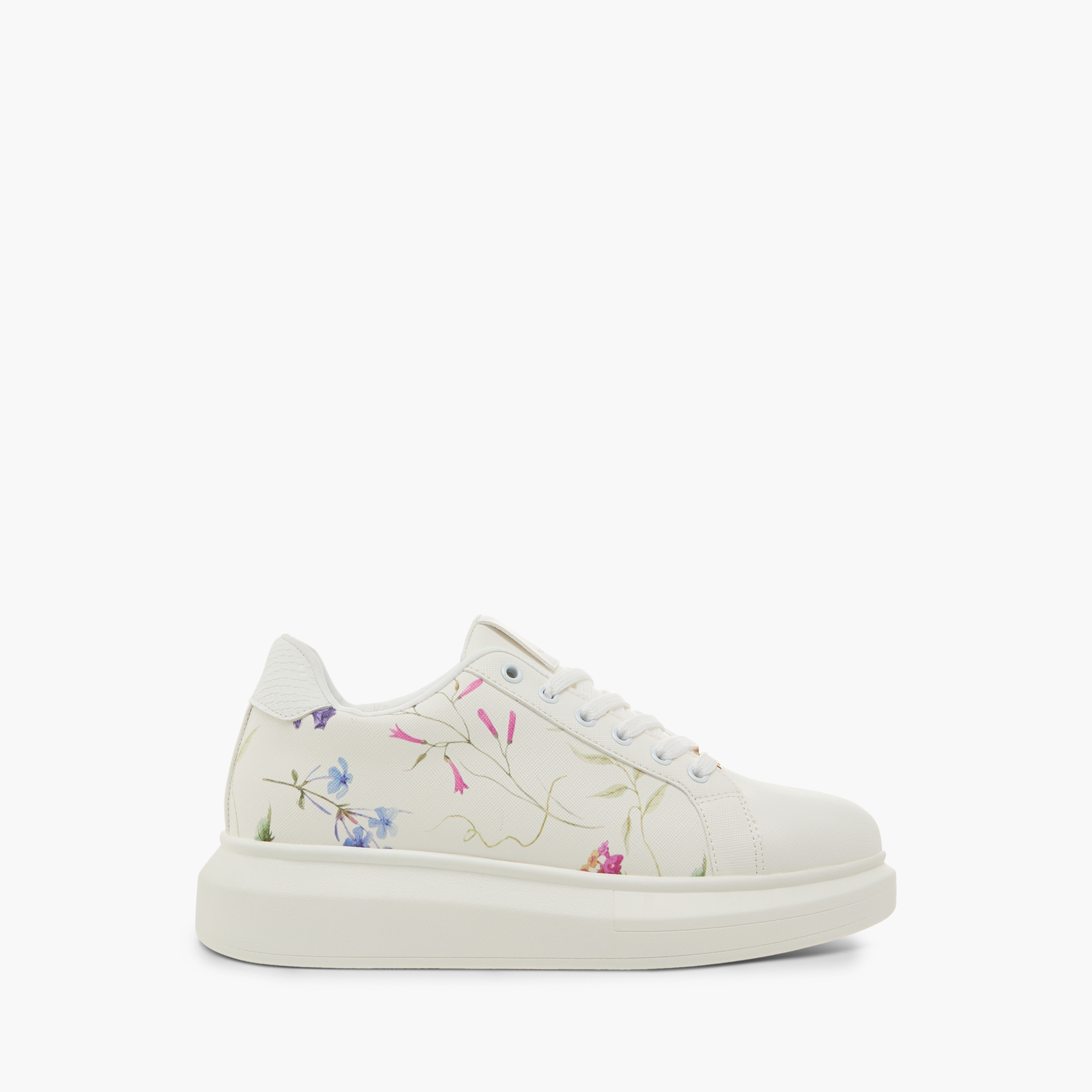 حذاء سنيكرز برباط إغلاق وطبعات زهرية من فلورا بيلا-women-shoes-sneakers-image-3