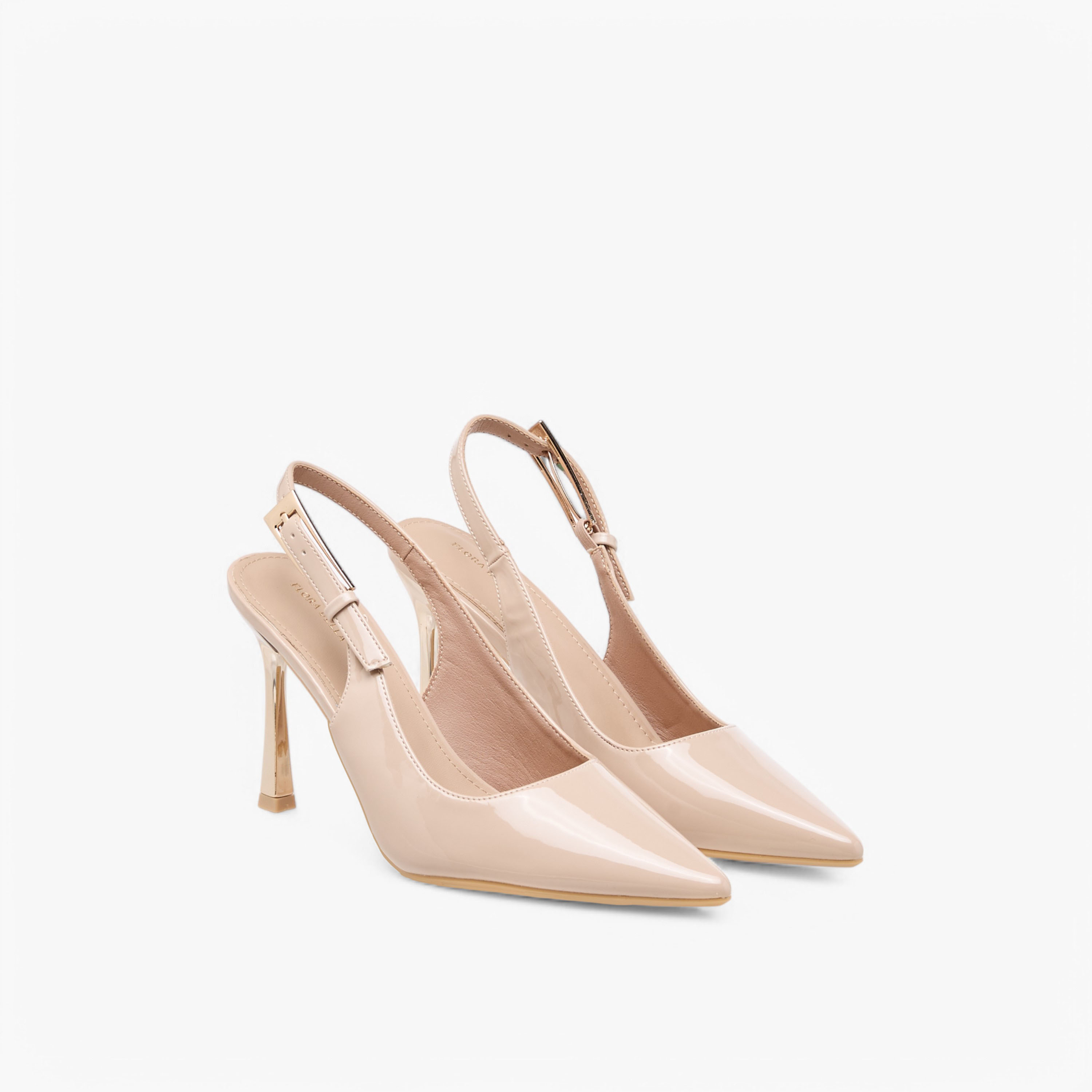 Flora Bella Pointed Toe Slingback Shoes with Stiletto Heels-women-shoes-sandals-heeled-image-1