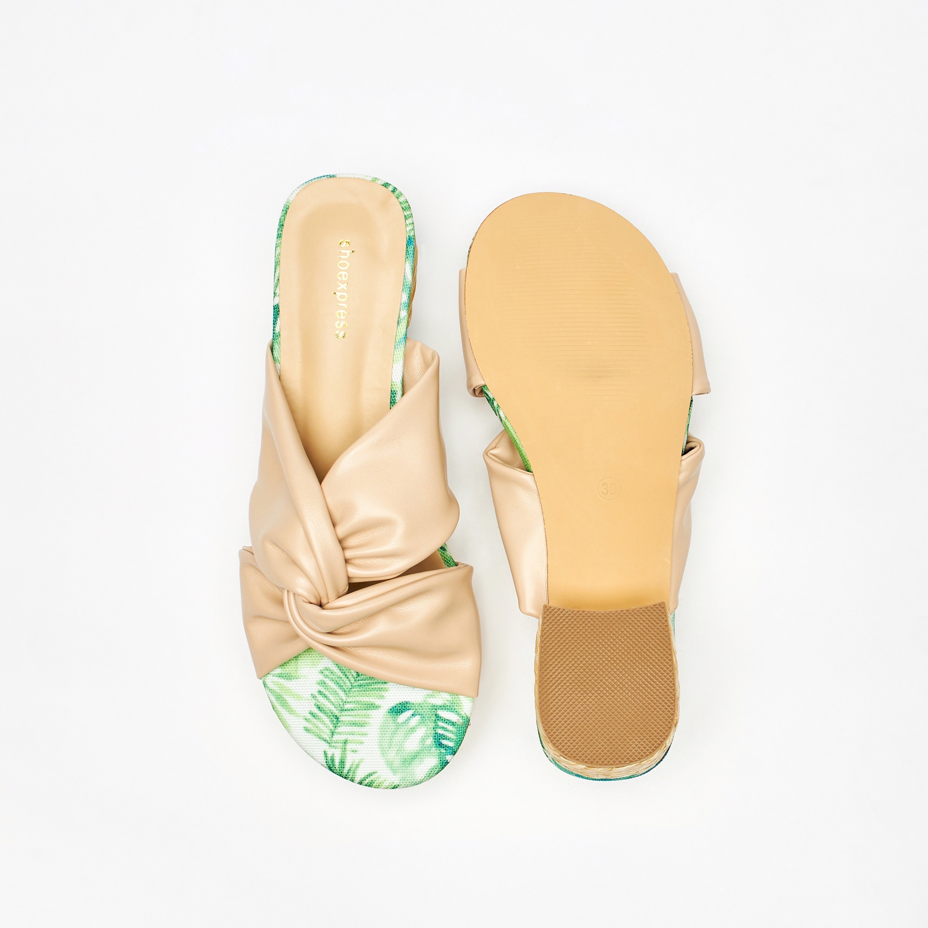 Solid Cross Strap Slip-On Sandals with Block Heels-women-shoes-heels-image-4