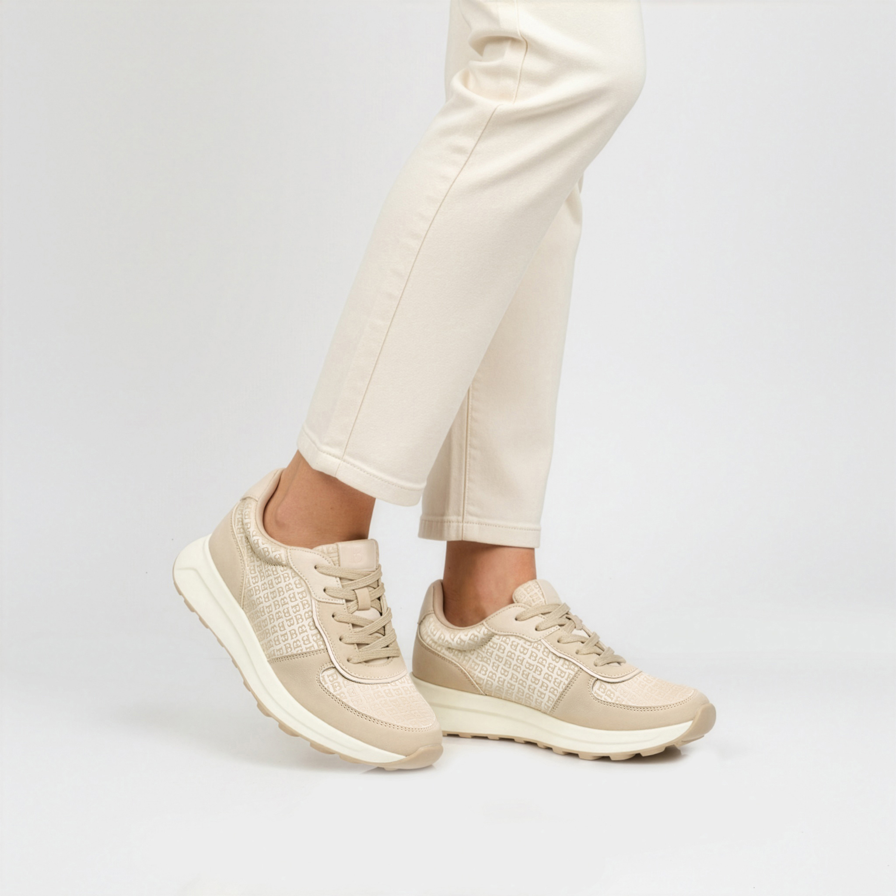 Flora Bella Women Monogram Lace-Up Sneakers-women-shoes-sneakers-image-2