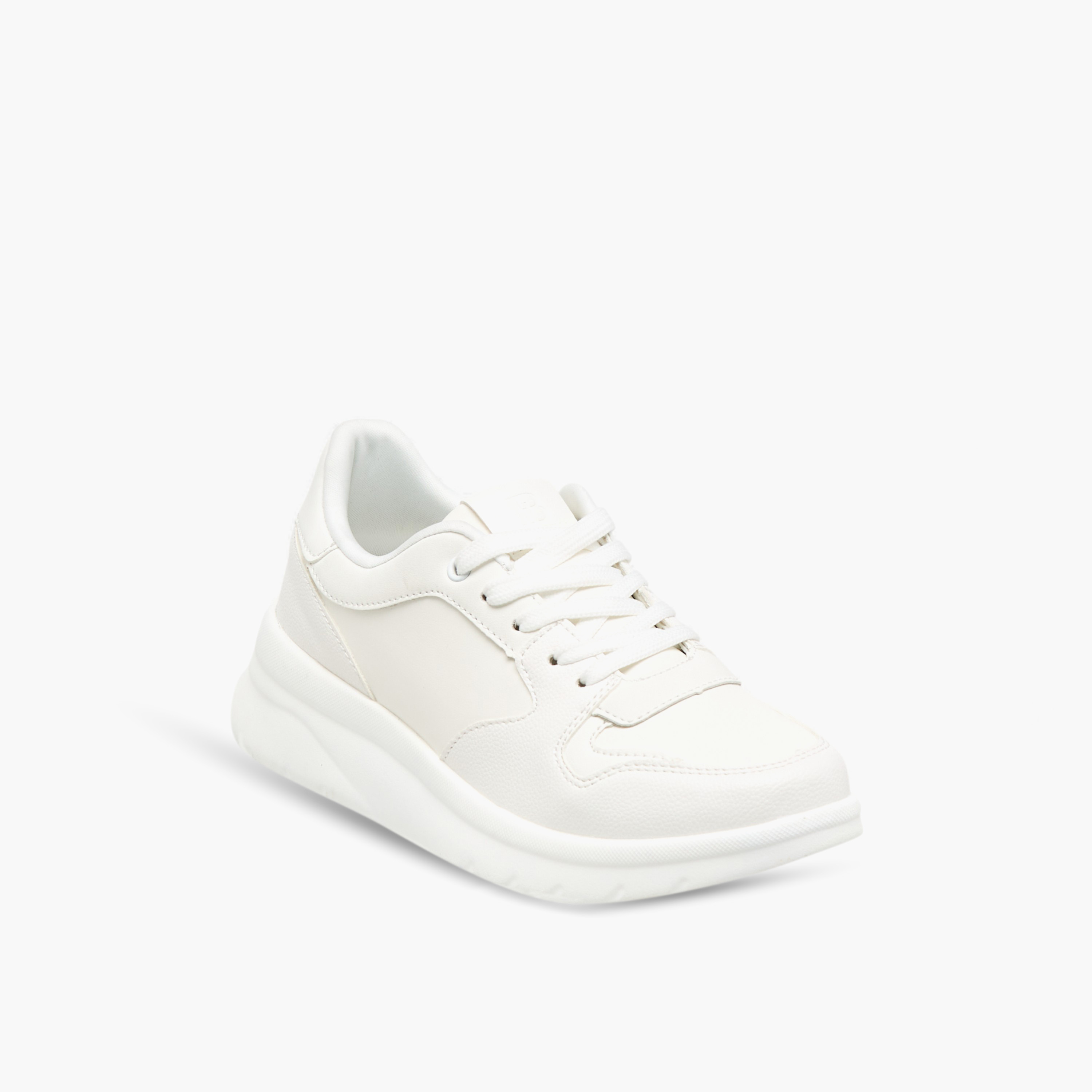 Flora Bella Panelled Lace-Up Sneakers-women-shoes-sneakers-image-2