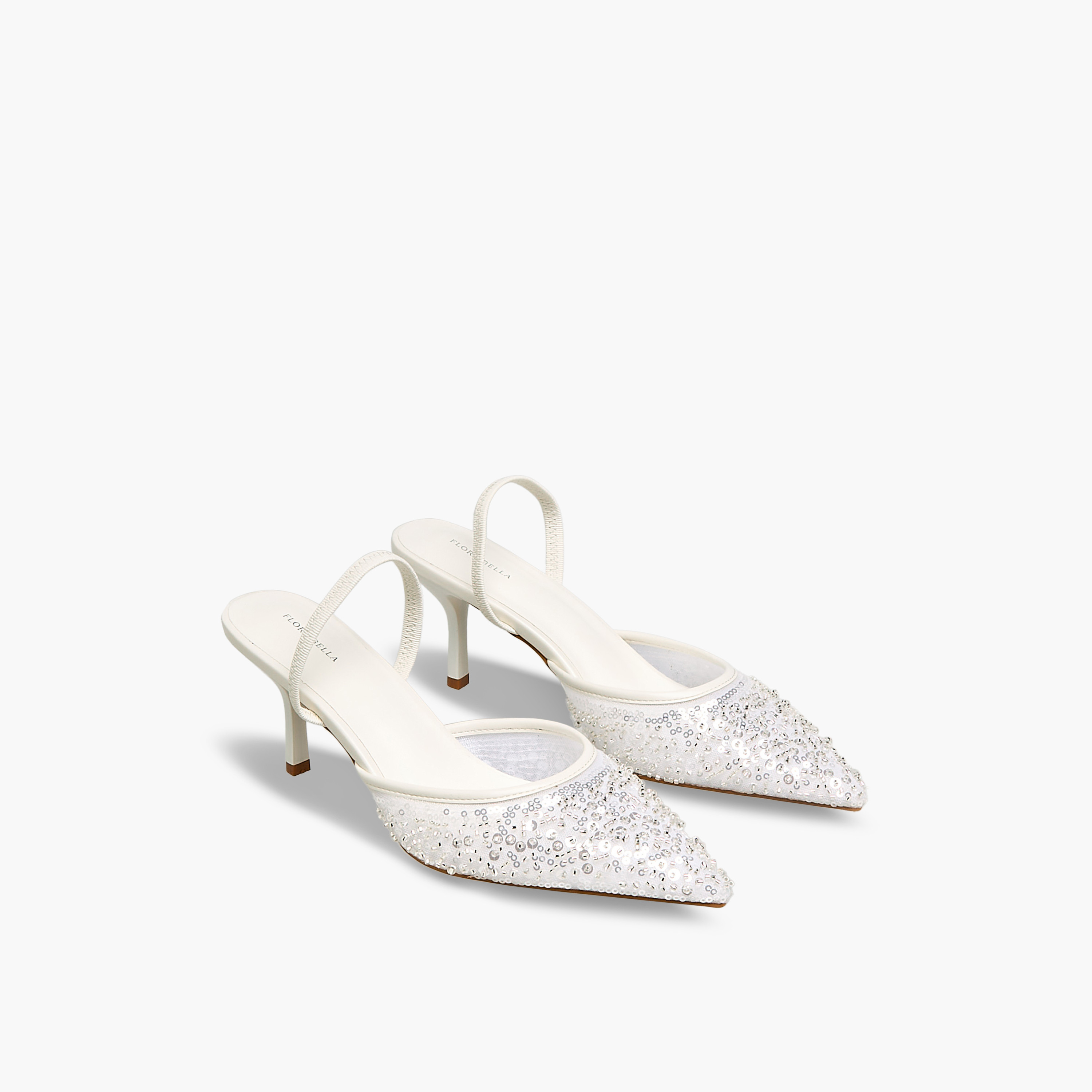 حذاء بحزام خلفي مزين للنساء من فلورا بيلا-women-shoes-heels-image-1